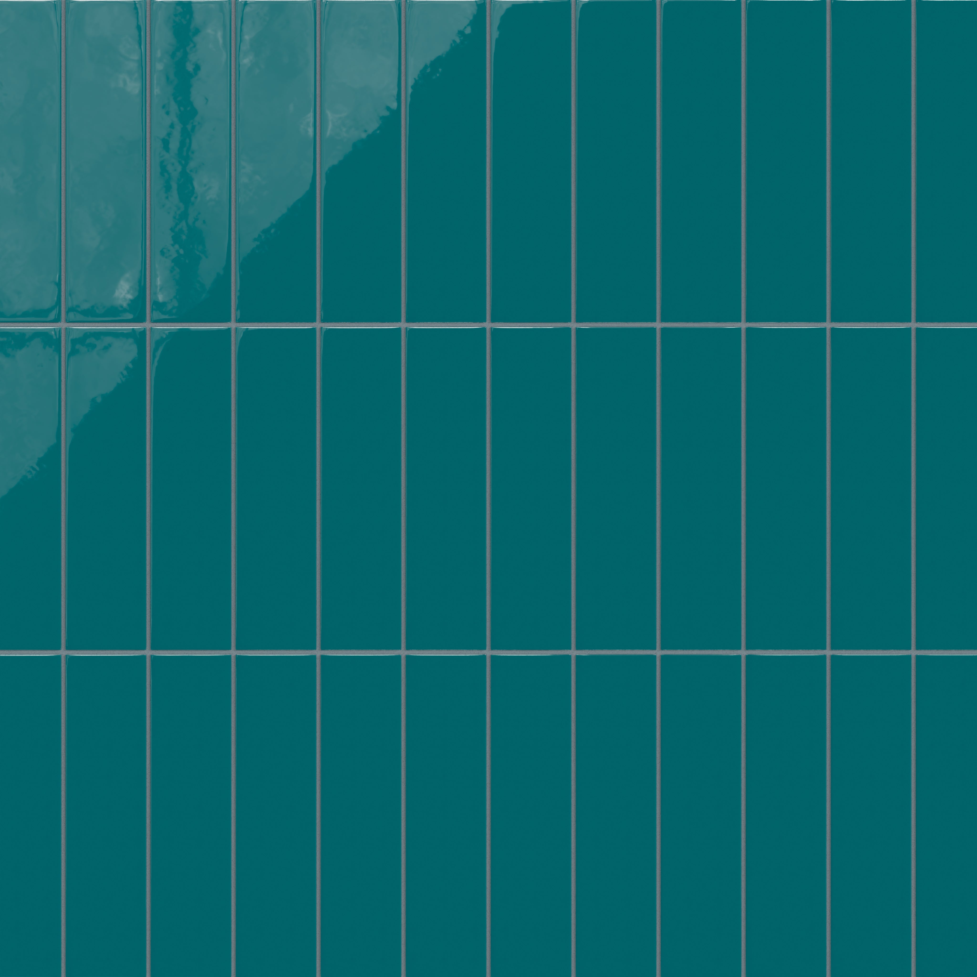 3x12 Natural Press Ceramic Tile in Maya Blue Gloss