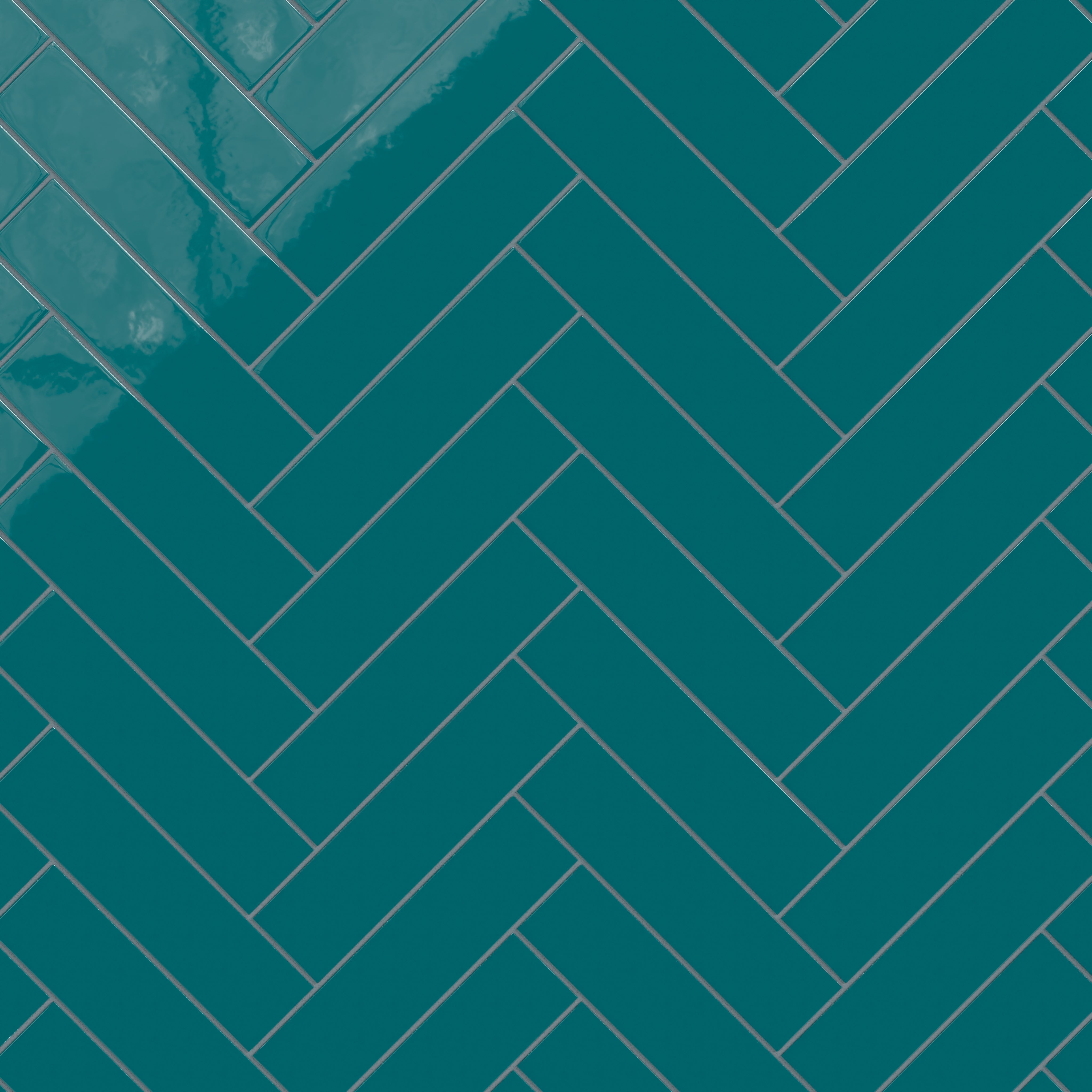 3x12 Natural Press Ceramic Tile in Maya Blue Gloss