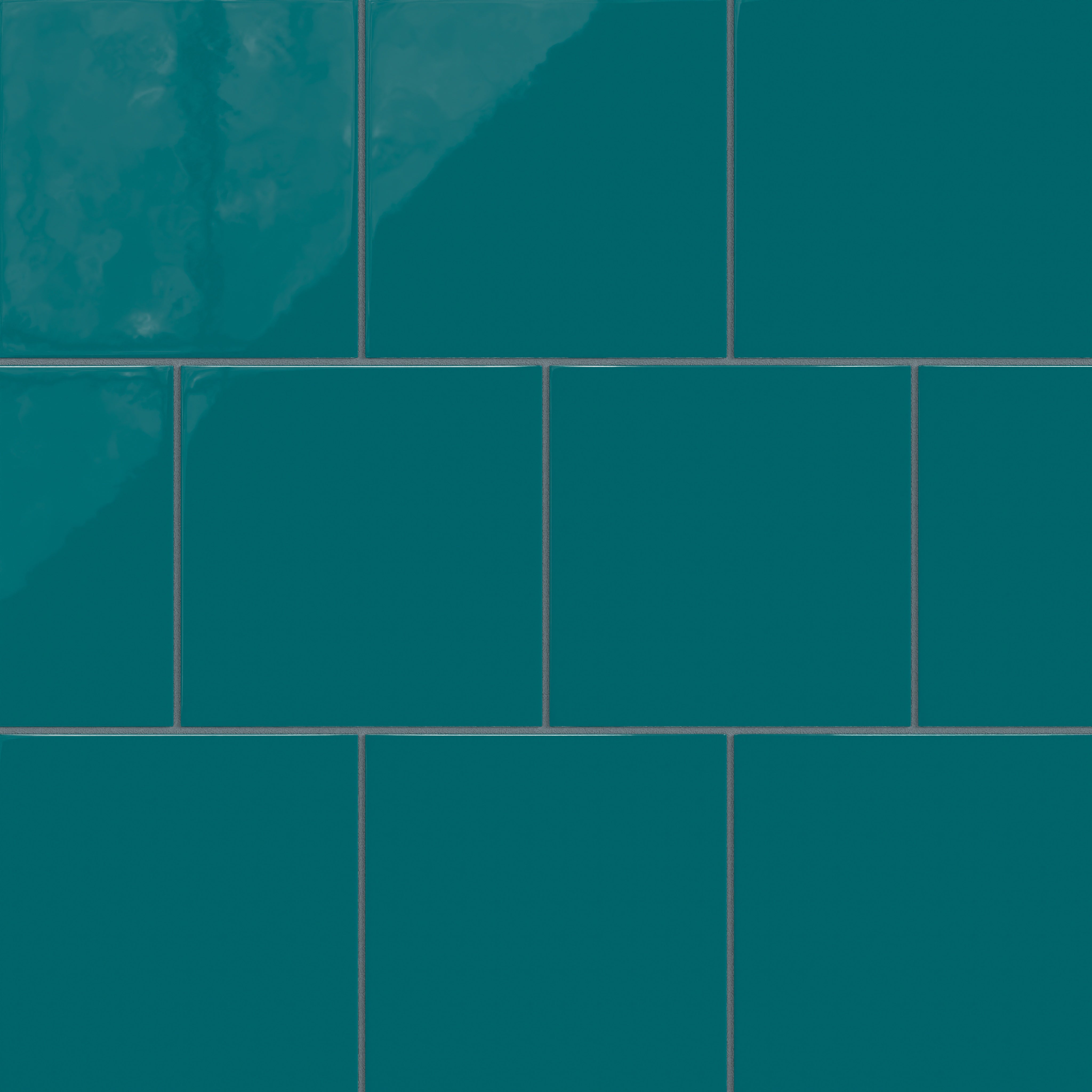 8x8 Natural Press Ceramic Tile in Maya Blue Gloss