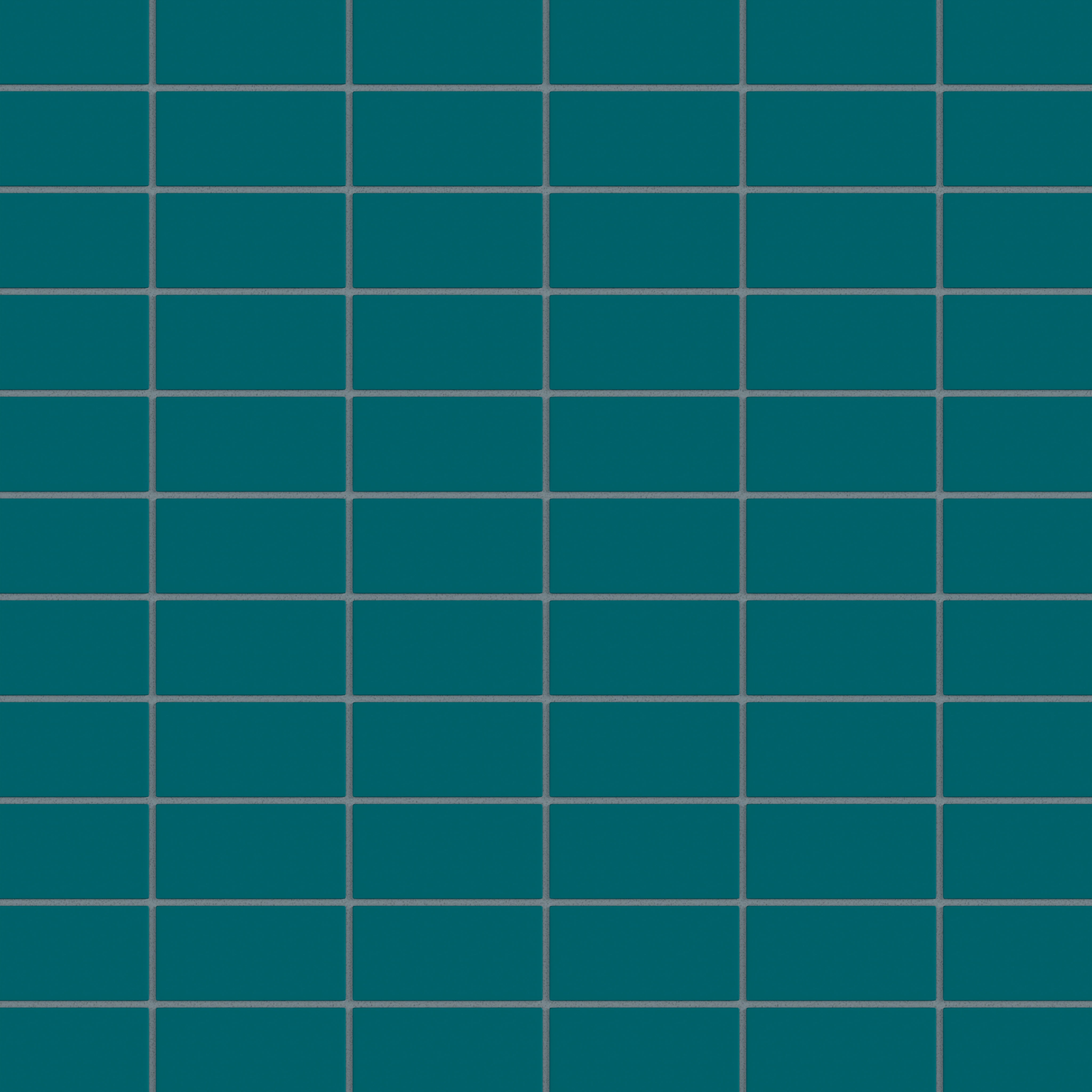 2x4 Straight Set Sheeted Natural Press Ceramic Mosaic Tile in Maya Blue Matte