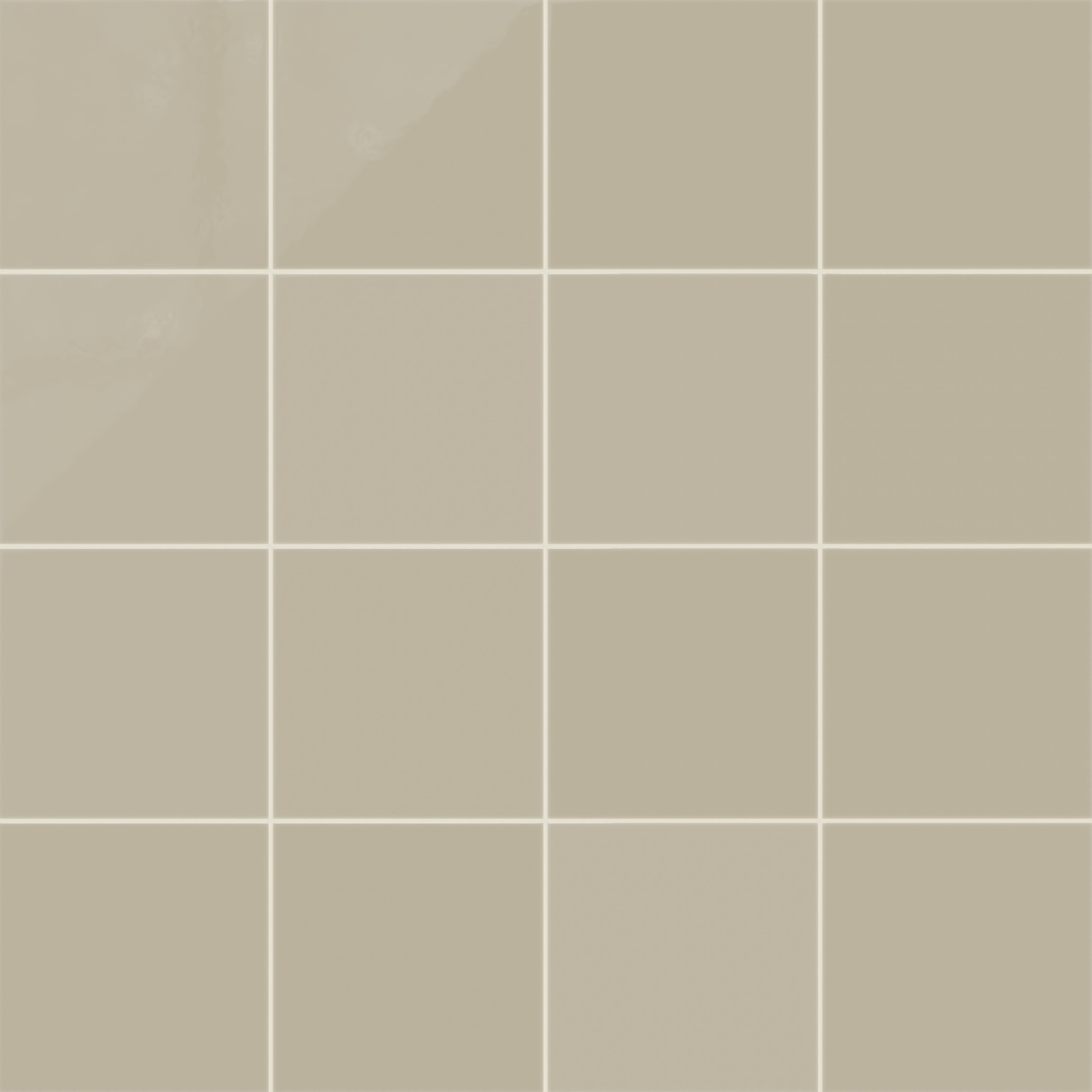12x12 Natural Press Ceramic Tile in Morel Gloss