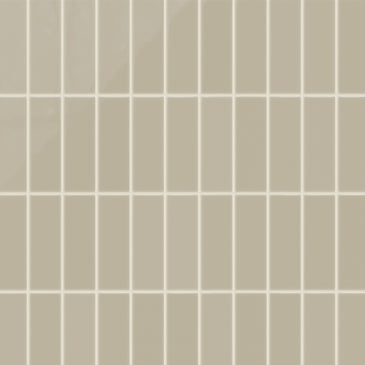 2x6 Natural Press Ceramic Tile in Morel Gloss