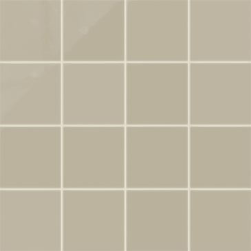 6x6 Natural Press Ceramic Tile in Morel Gloss