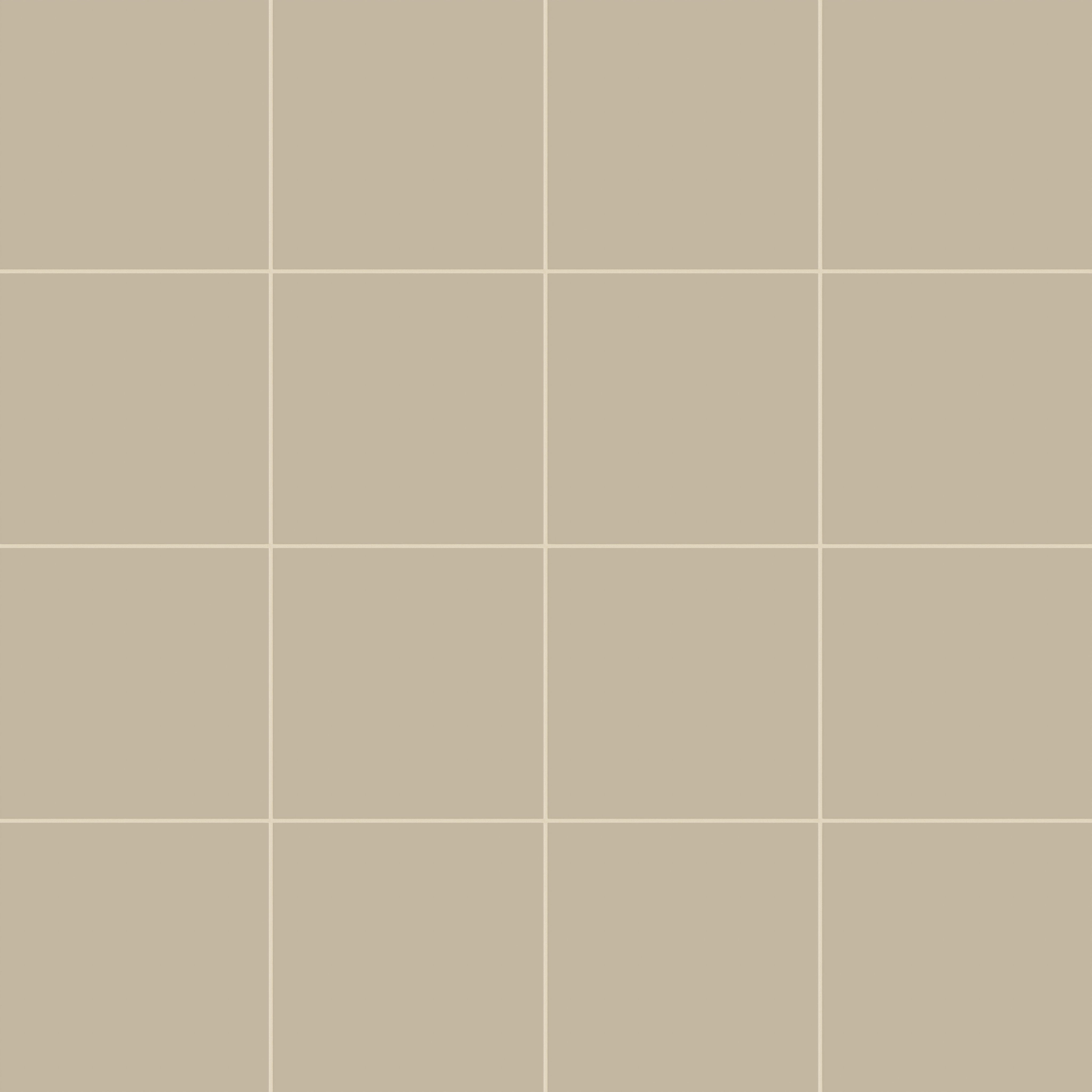 12x12 Natural Press Ceramic Tile in Morel Matte