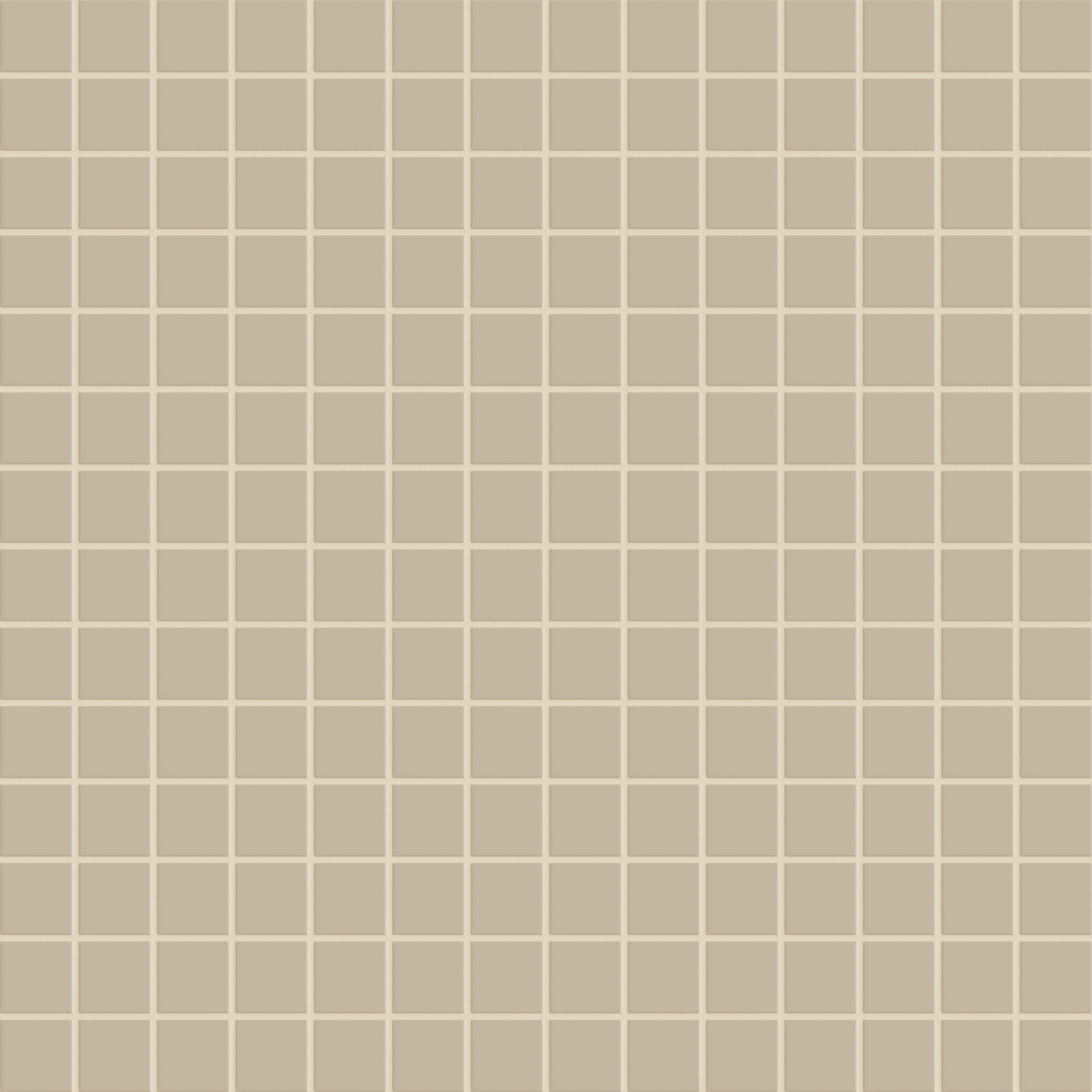 2x2 Straight Set Sheeted Natural Press Ceramic Mosaic Tile in Morel Matte