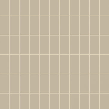 2x4 Straight Set Sheeted Natural Press Ceramic Mosaic Tile in Morel Matte