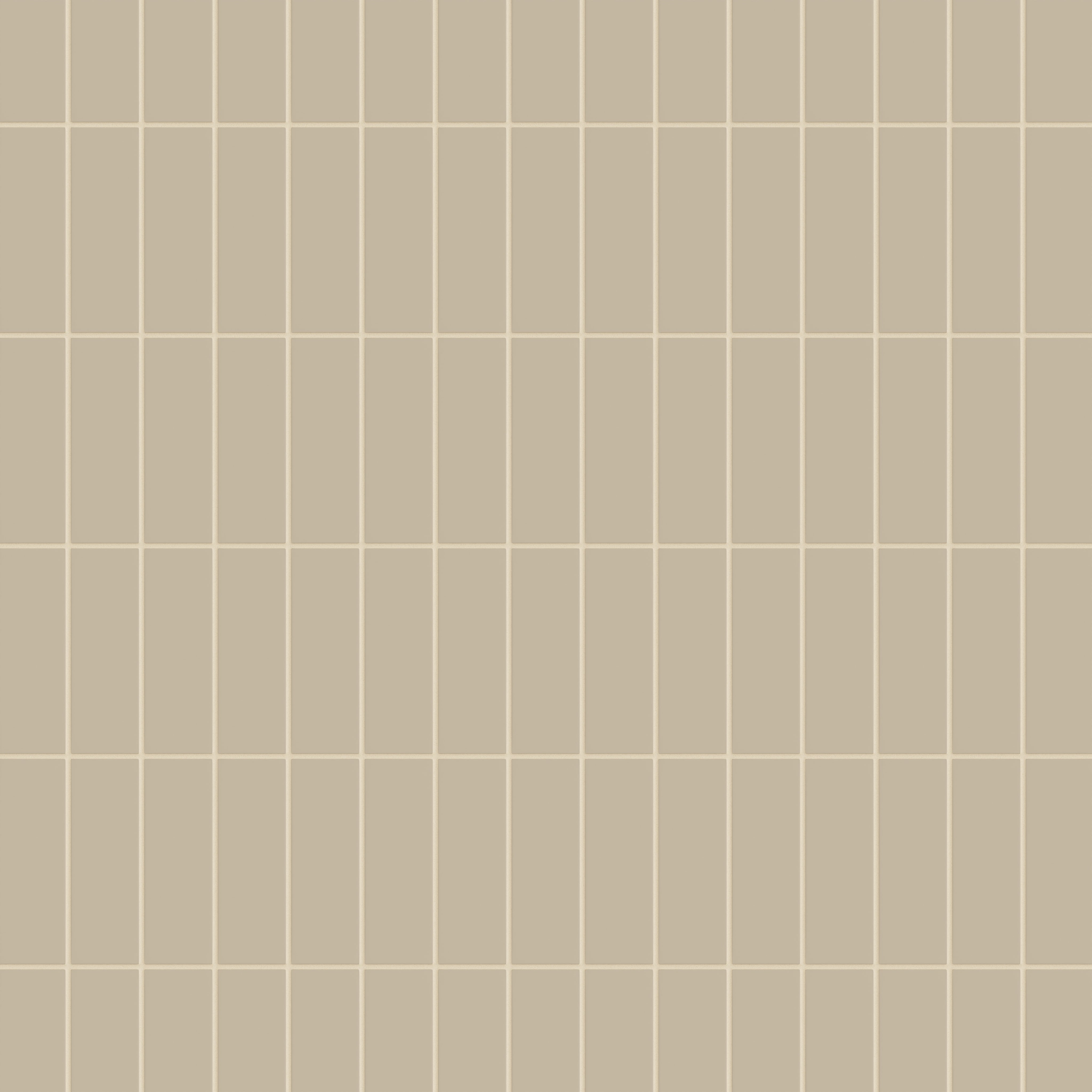 2x6 Natural Press Ceramic Tile in Morel Matte