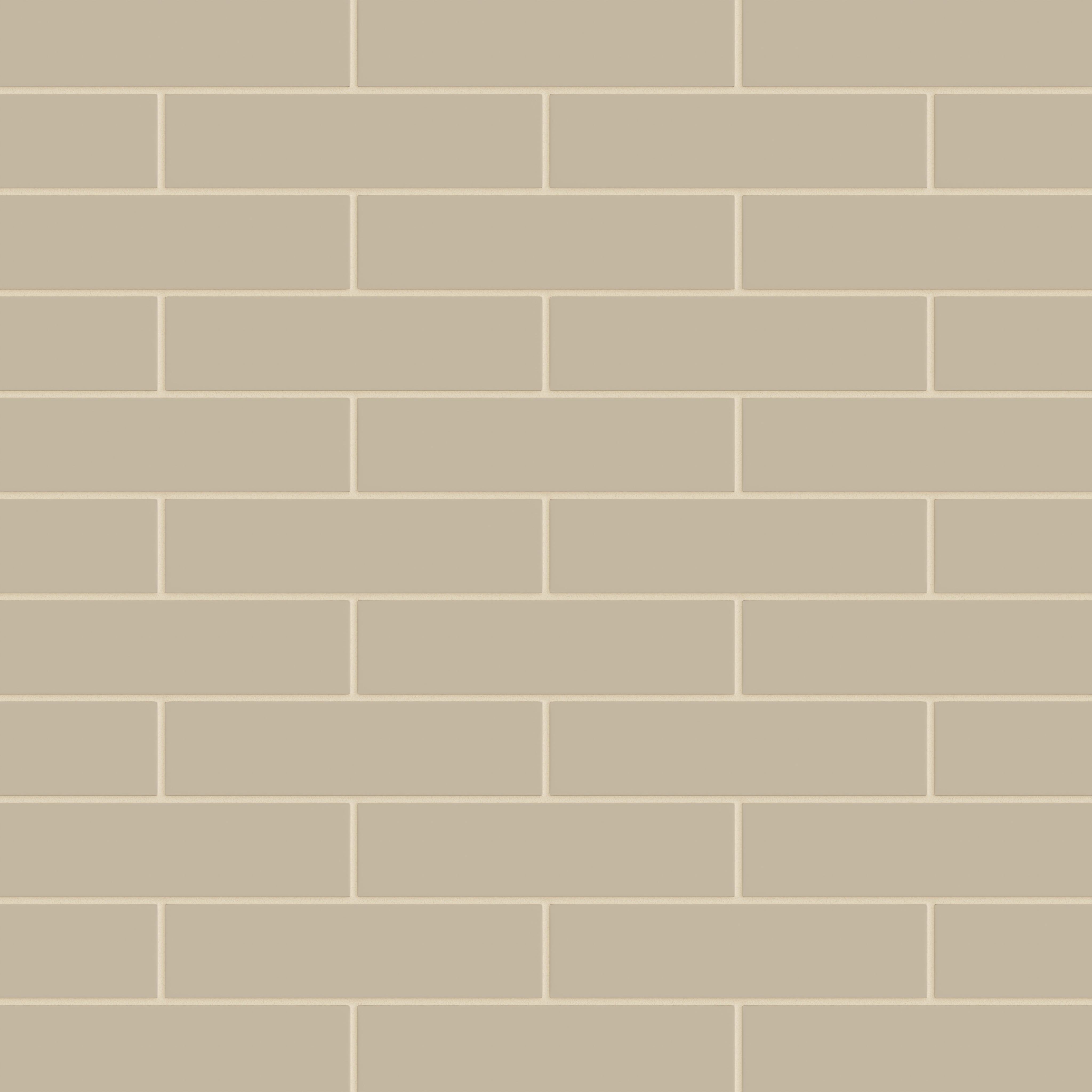 2x8 Natural Press Tile in Morel Matte