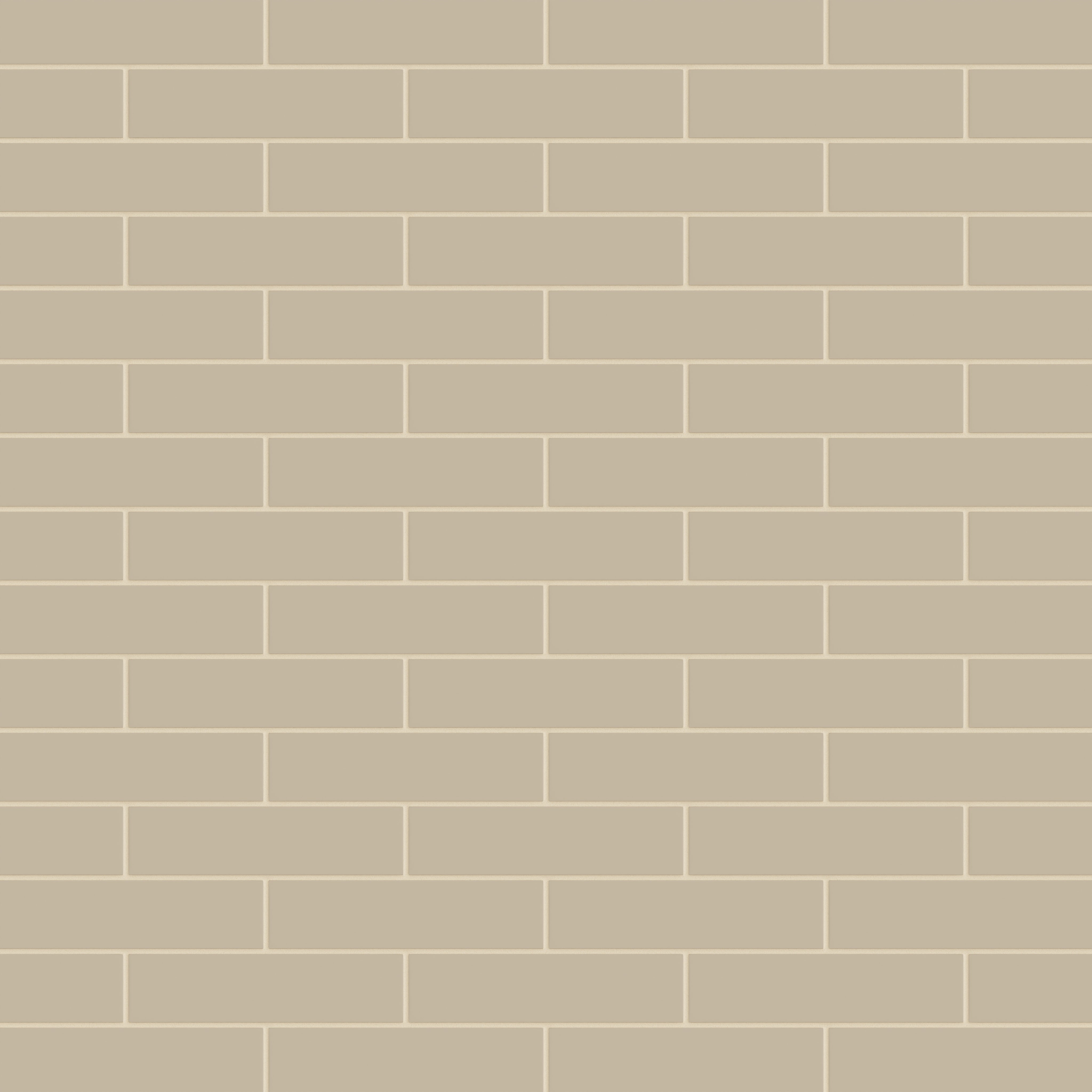 2x8 Natural Press Tile in Morel Matte