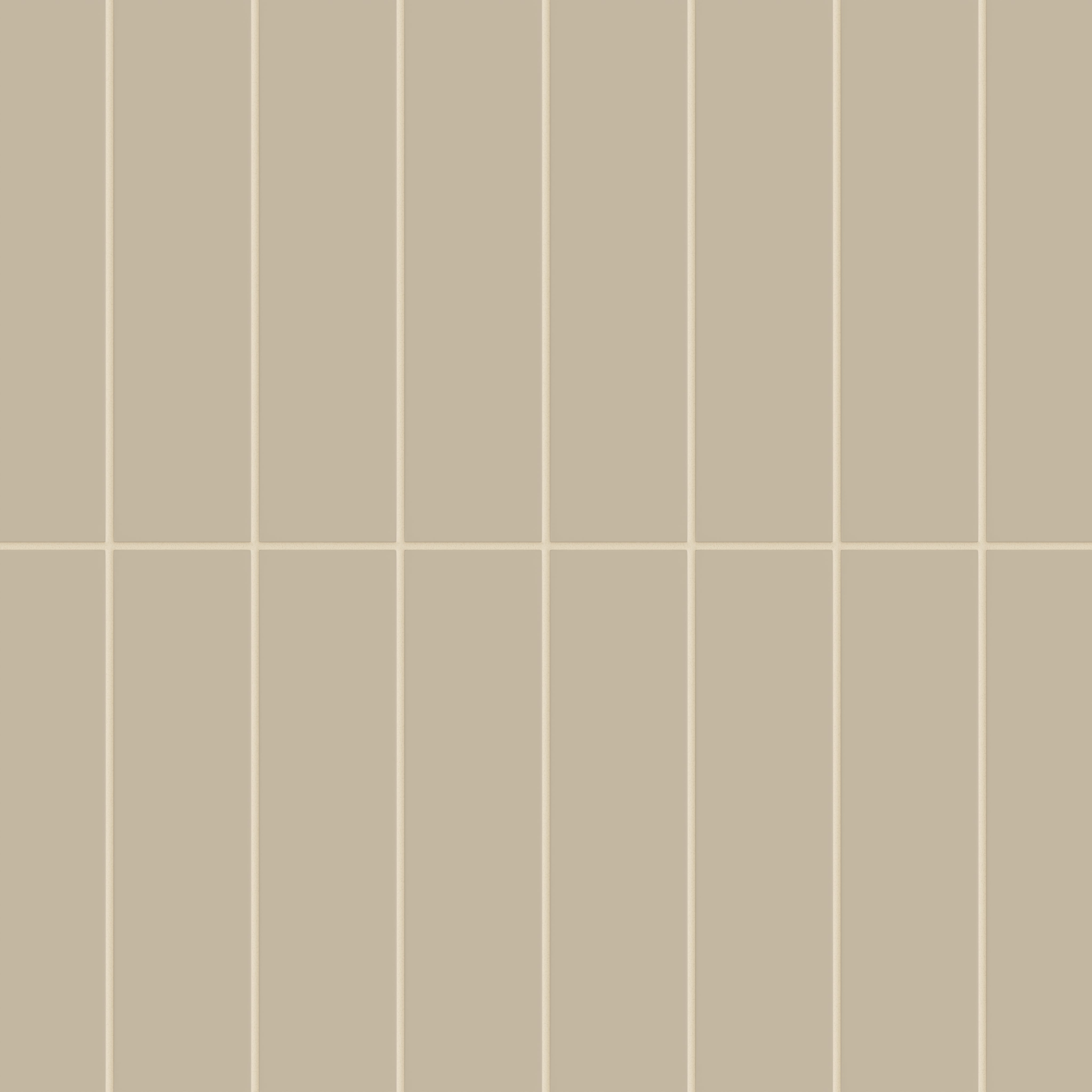 3x12 Natural Press Ceramic Tile in Morel Matte