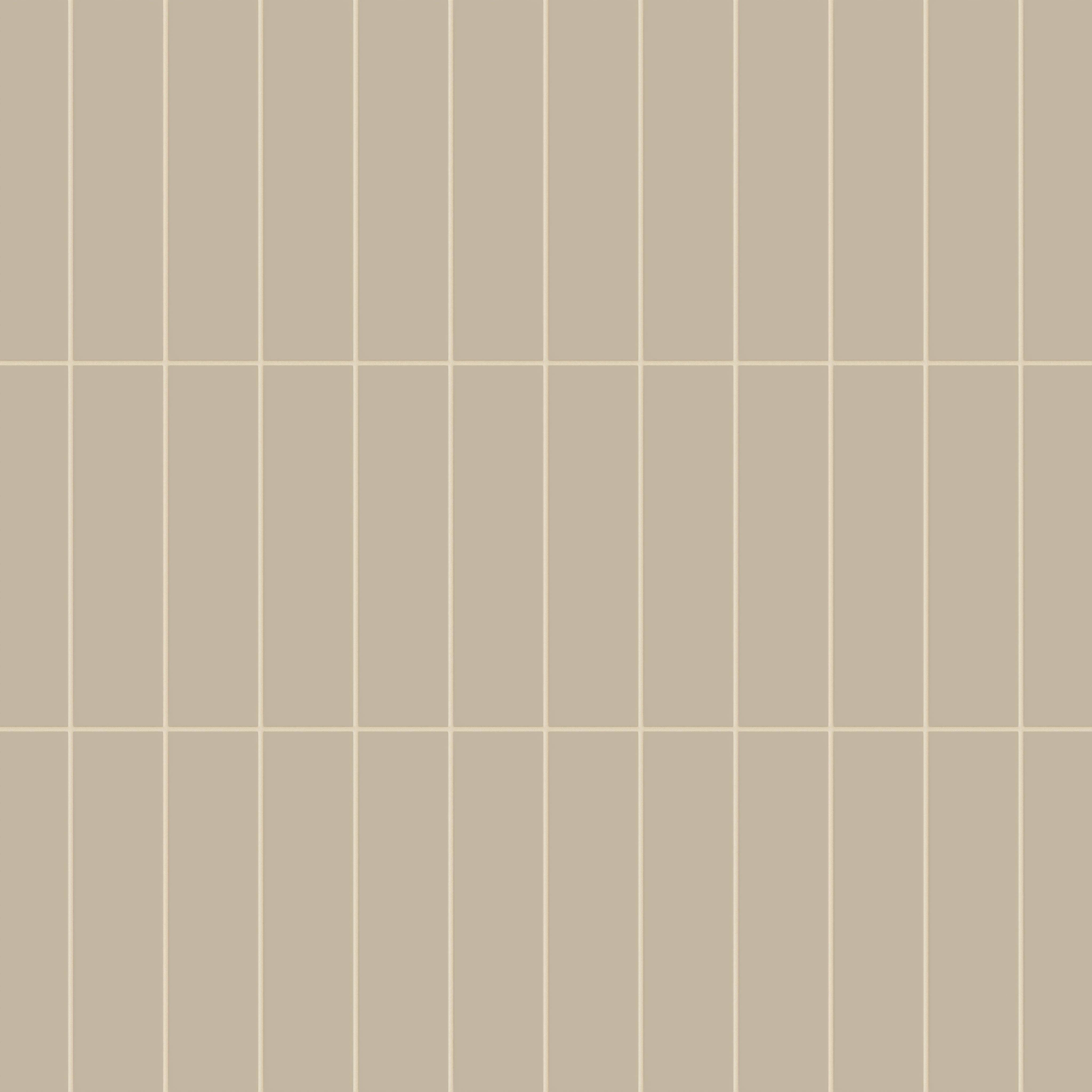 3x12 Natural Press Ceramic Tile in Morel Matte