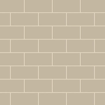 3x6 Natural Press Ceramic Tile in Morel Matte