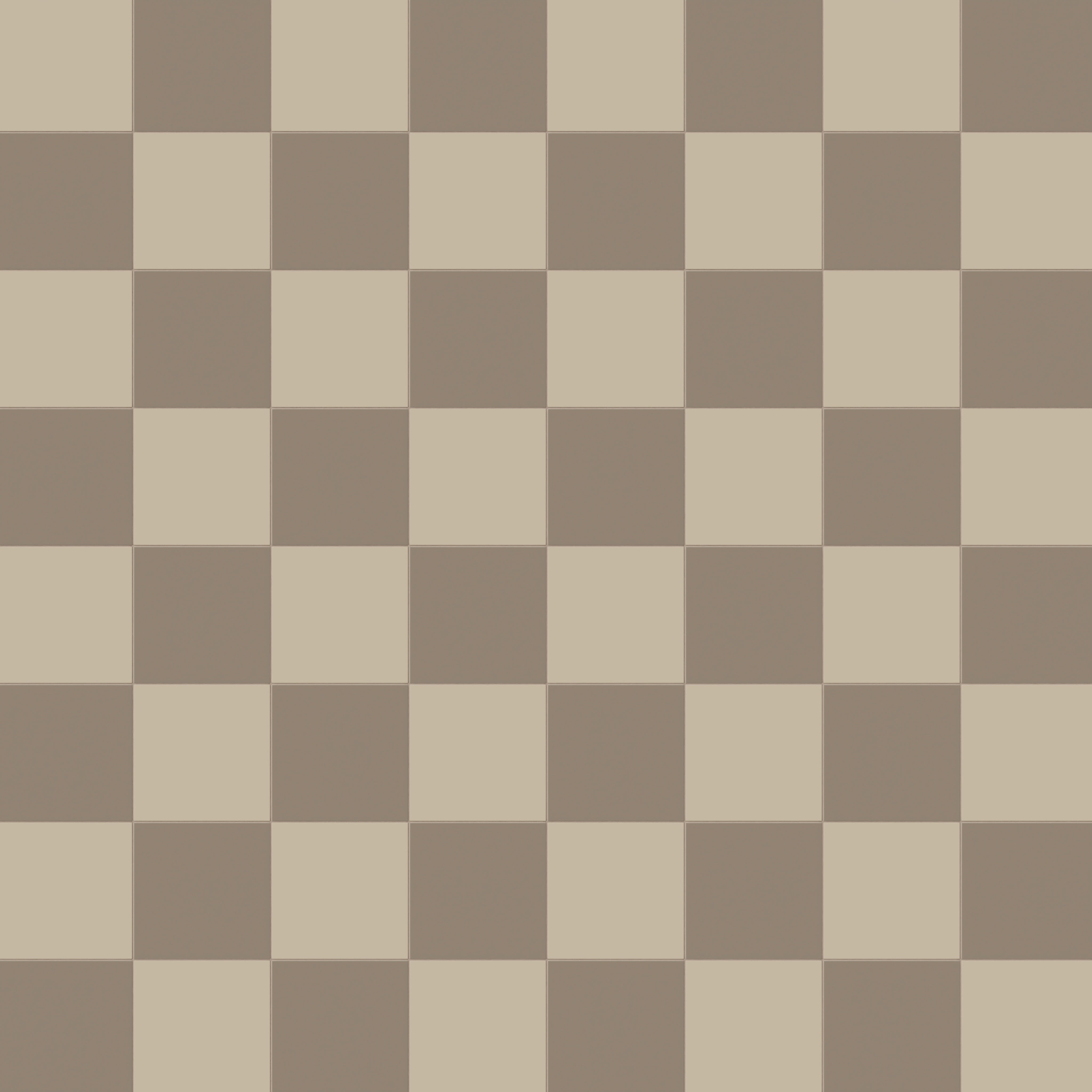 12x12 Natural Press Ceramic Tile in Morel and Sawtooth Matte