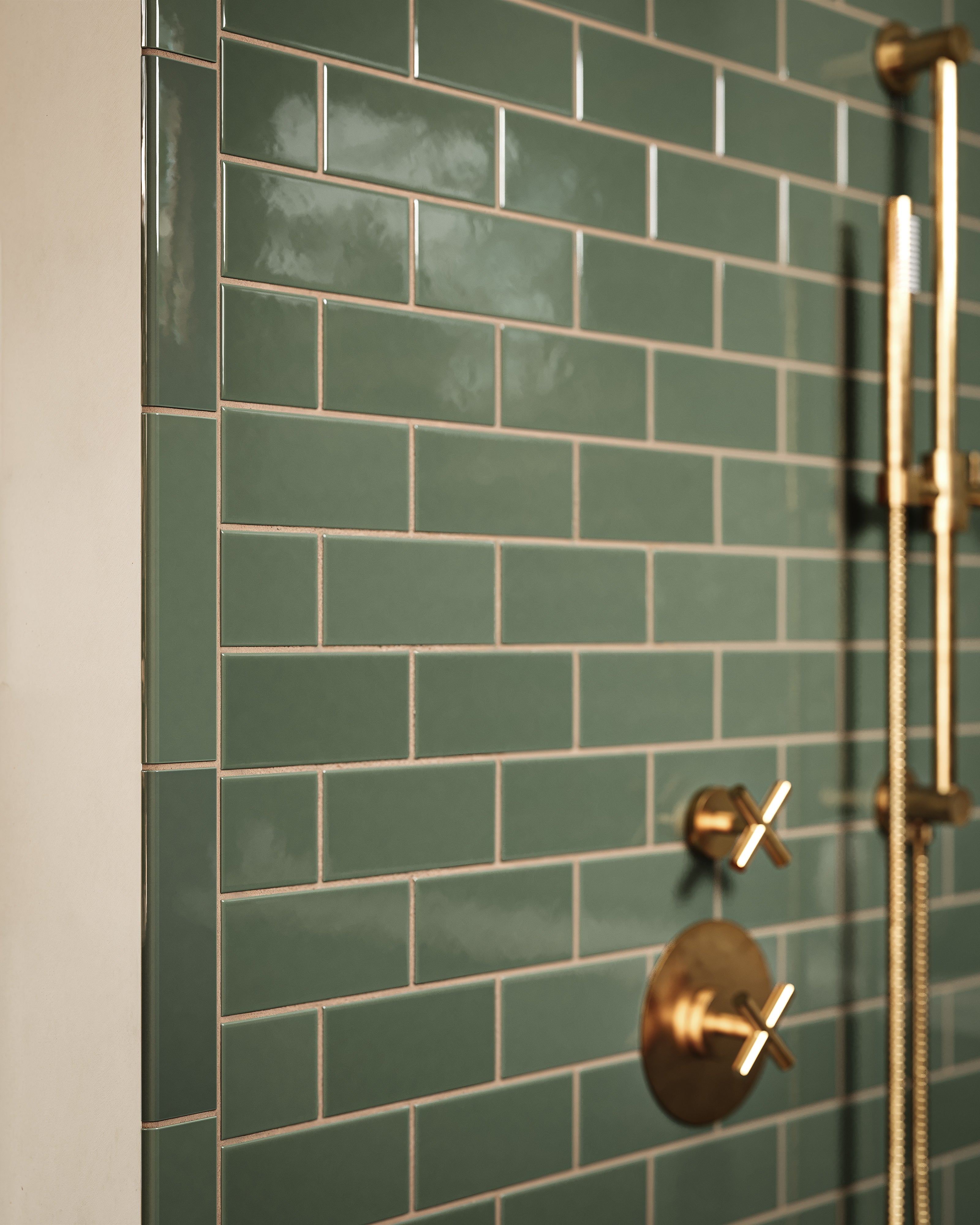 3x6 Natural Press Ceramic Tile in San Juan Gloss