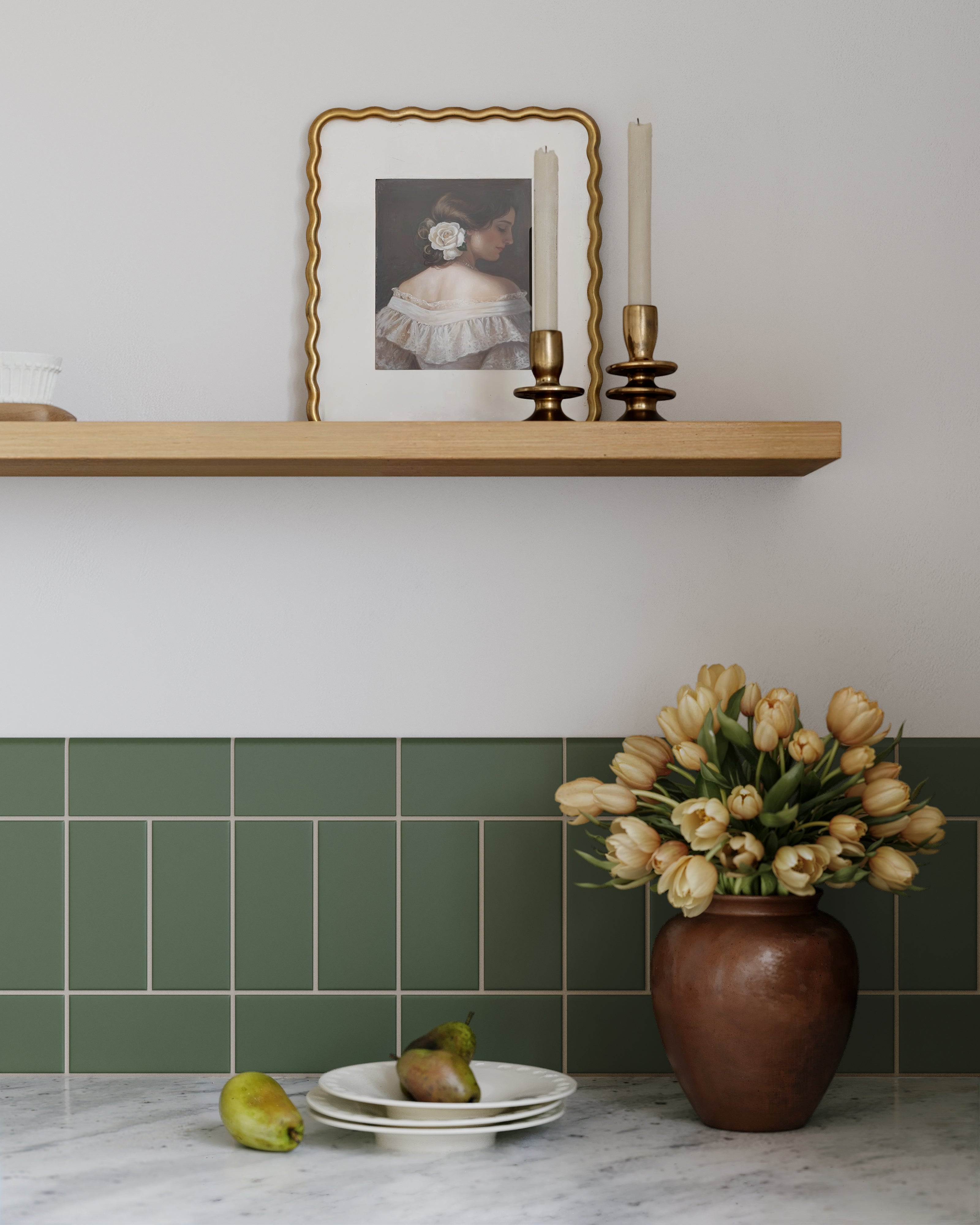 3x6 Natural Press Ceramic Tile in San Juan Matte