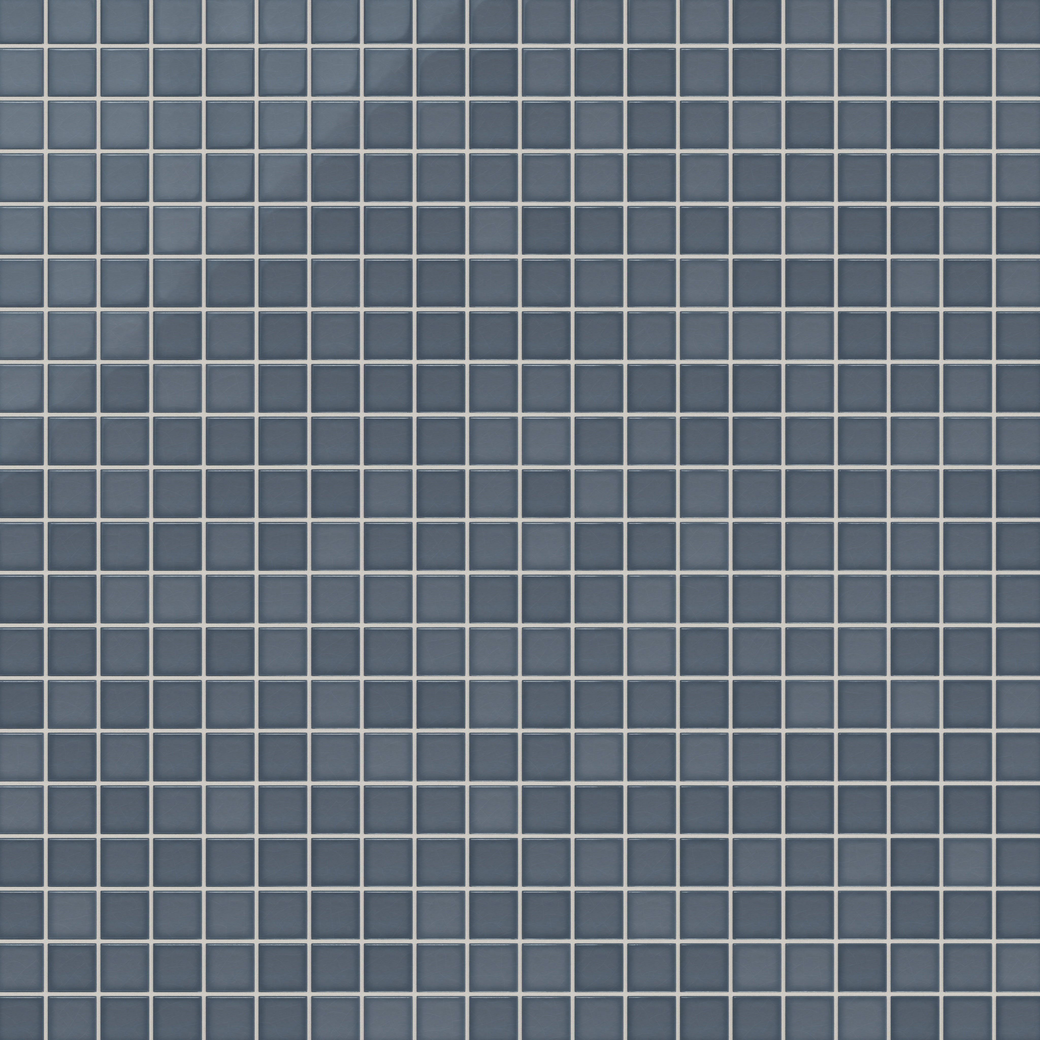 2x2 Straight Set Sheeted Original Ceramic Mosaic Tile in Nautical Gloss