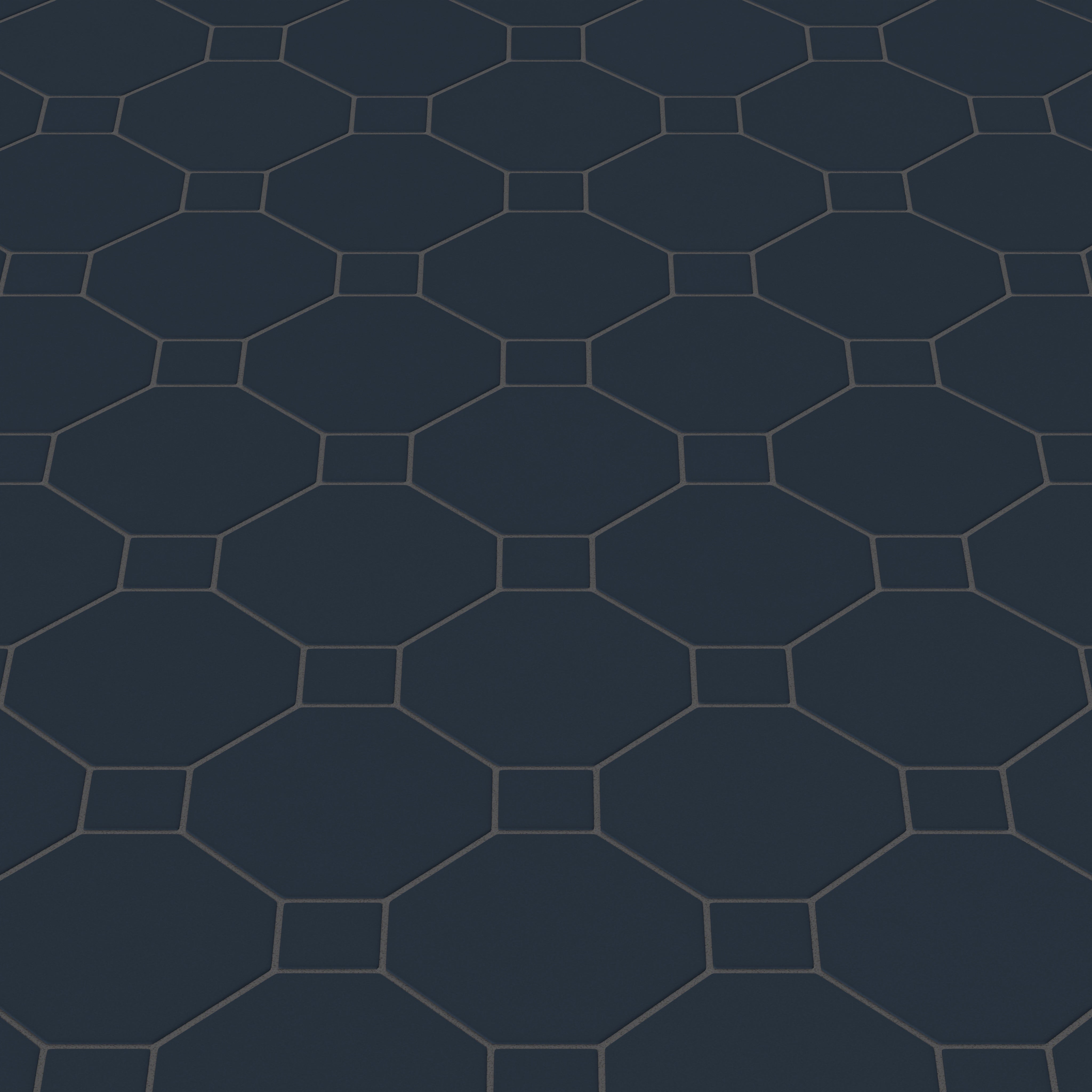 Gramercy Original Ceramic Tile in Navy Blue Matte