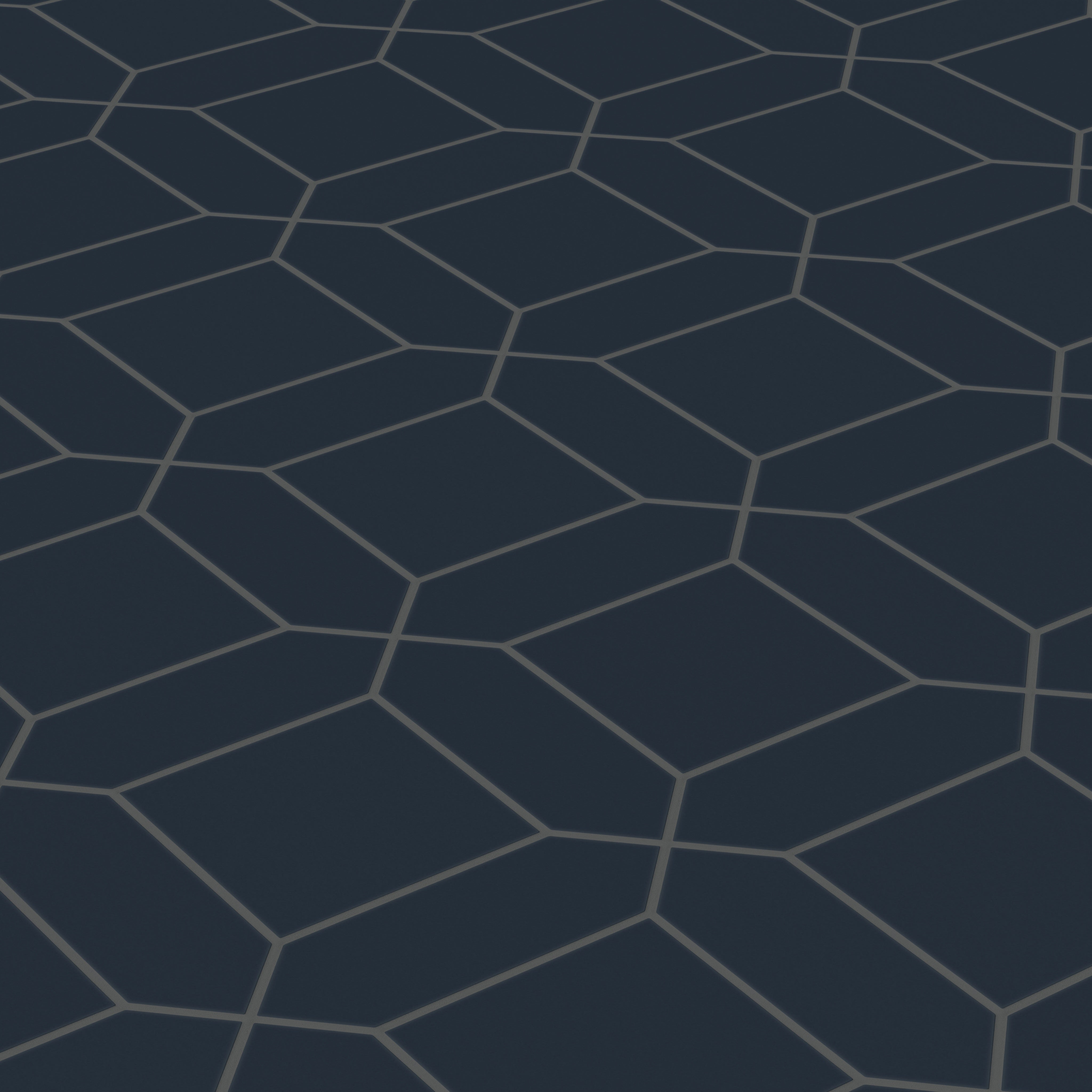 Atrium Original Ceramic Tile in Navy Blue Matte