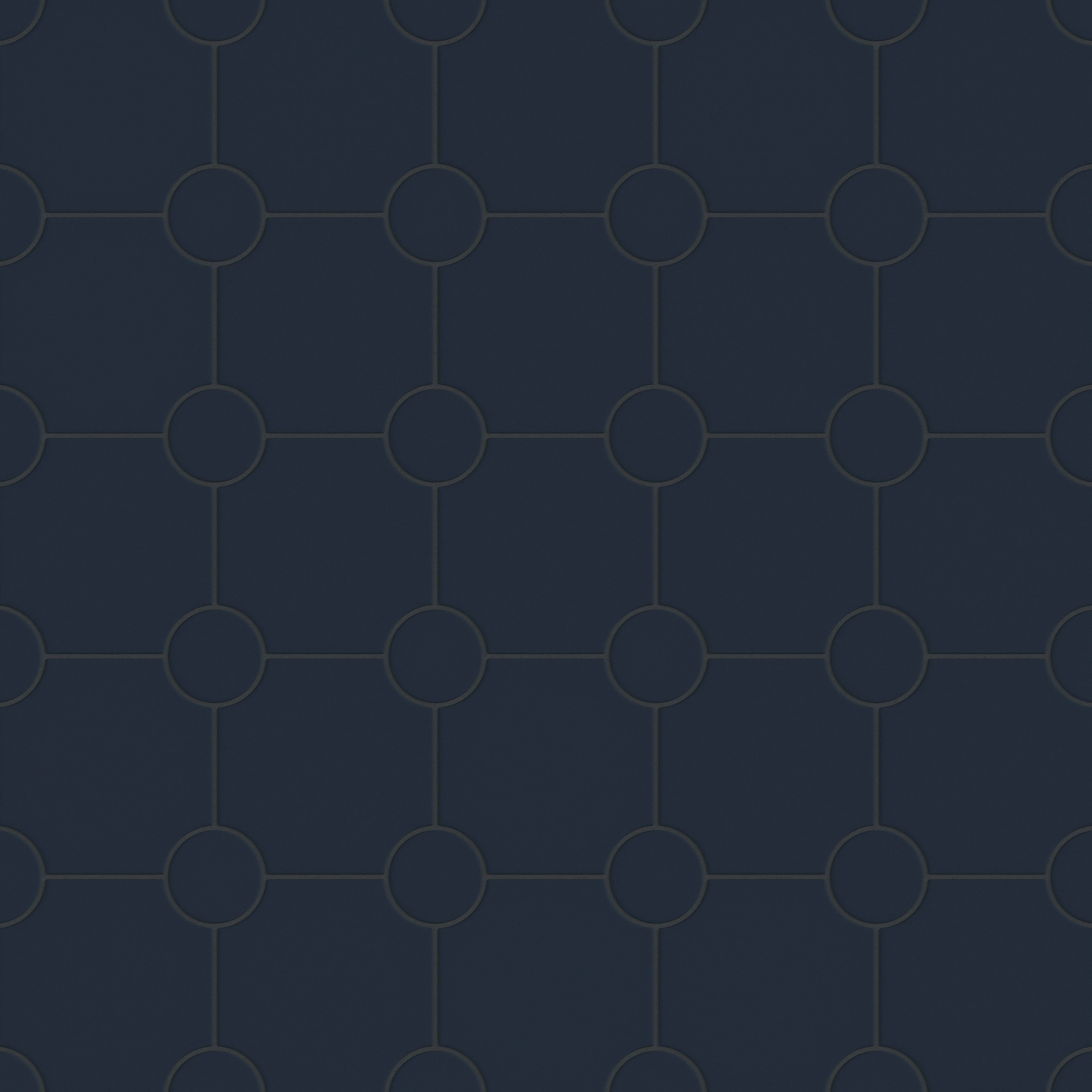 Portico Original Ceramic Tile in Navy Blue Matte