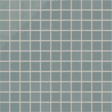 2x2 Straight Set Sheeted Natural Press Ceramic Mosaic Tile in North Fork Gloss