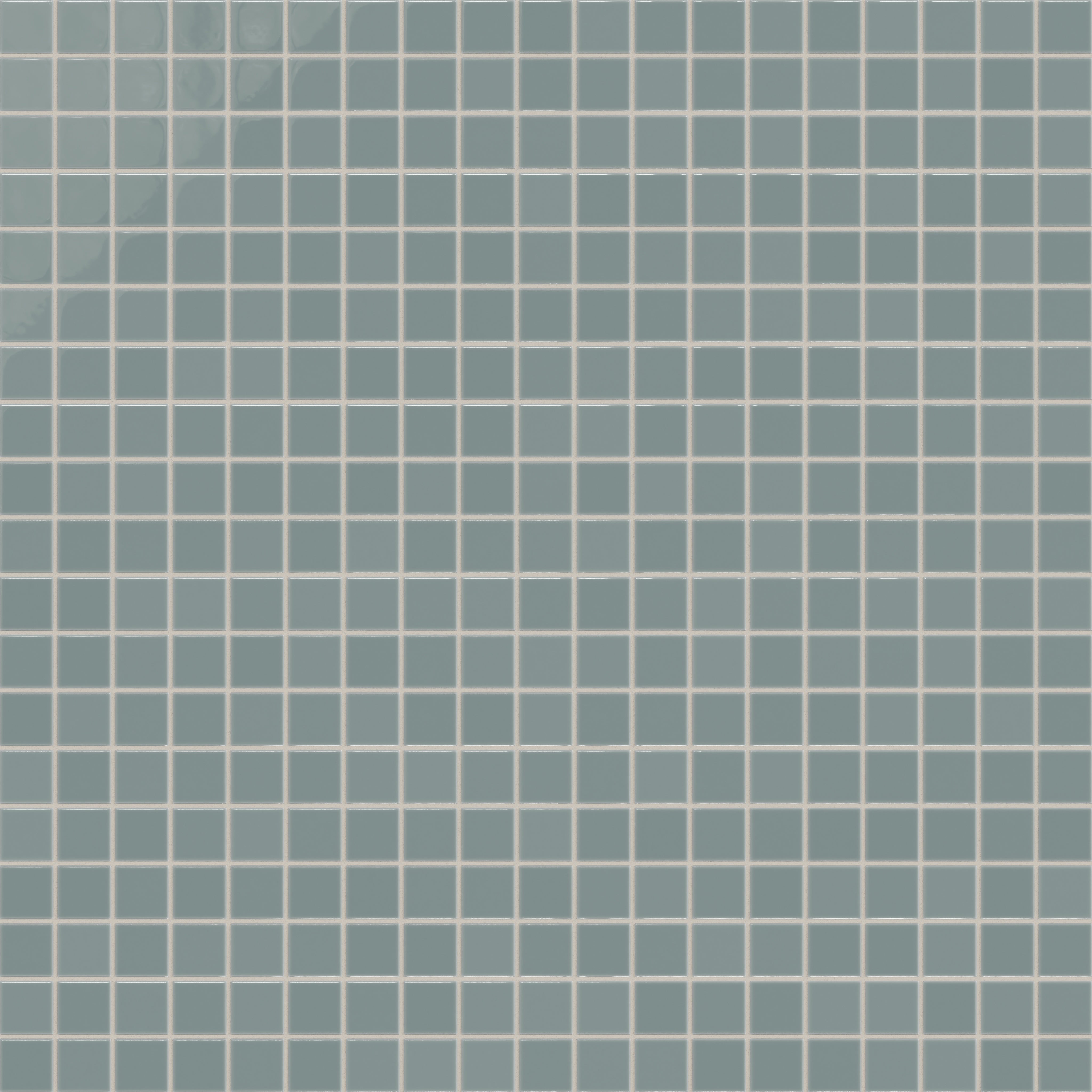 2x2 Straight Set Sheeted Natural Press Ceramic Mosaic Tile in North Fork Gloss