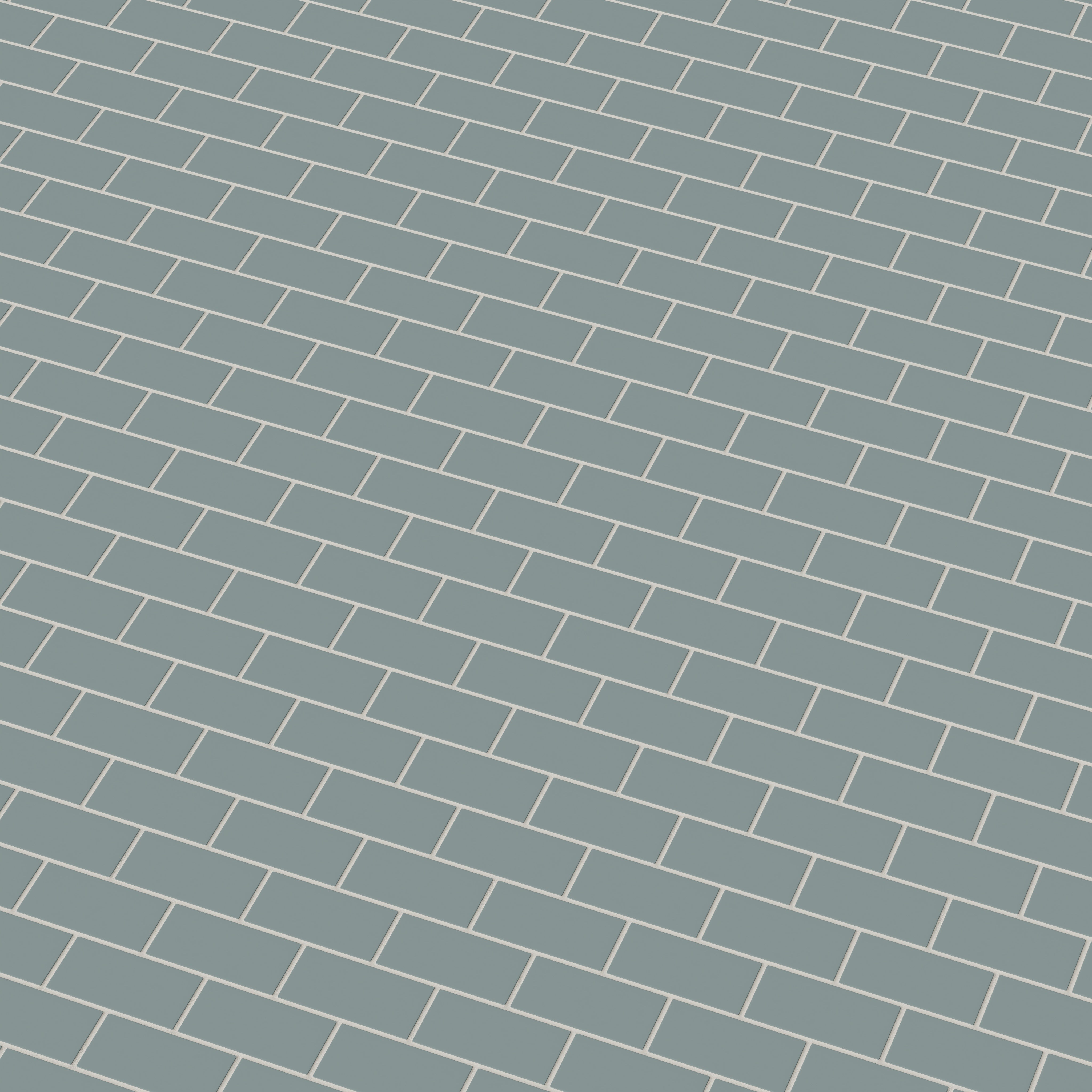 2x4 Half Offset Sheeted Natural Press Ceramic Mosaic Tile in North Fork Matte