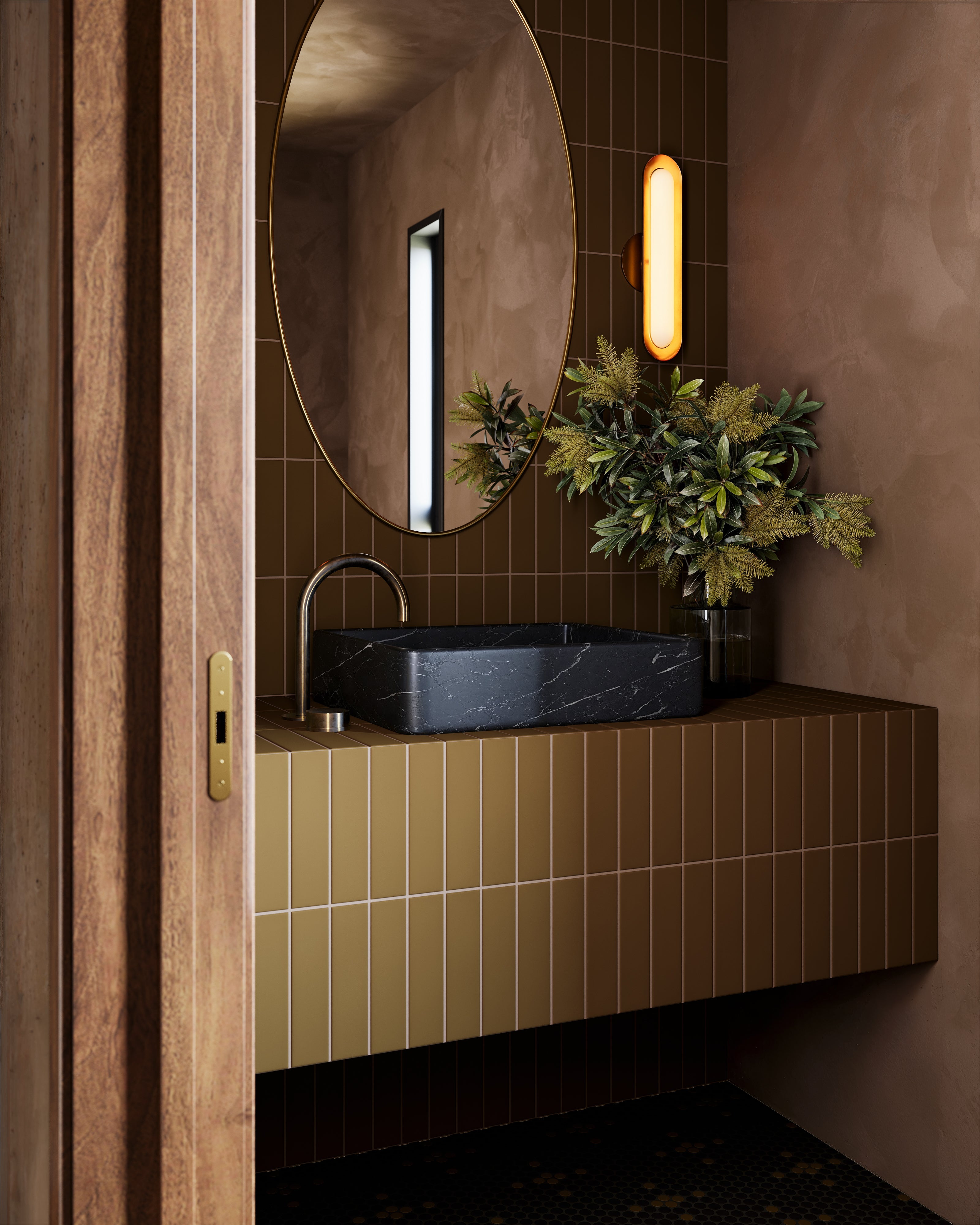 2x8 Original Ceramic Tile in Chaparral Matte