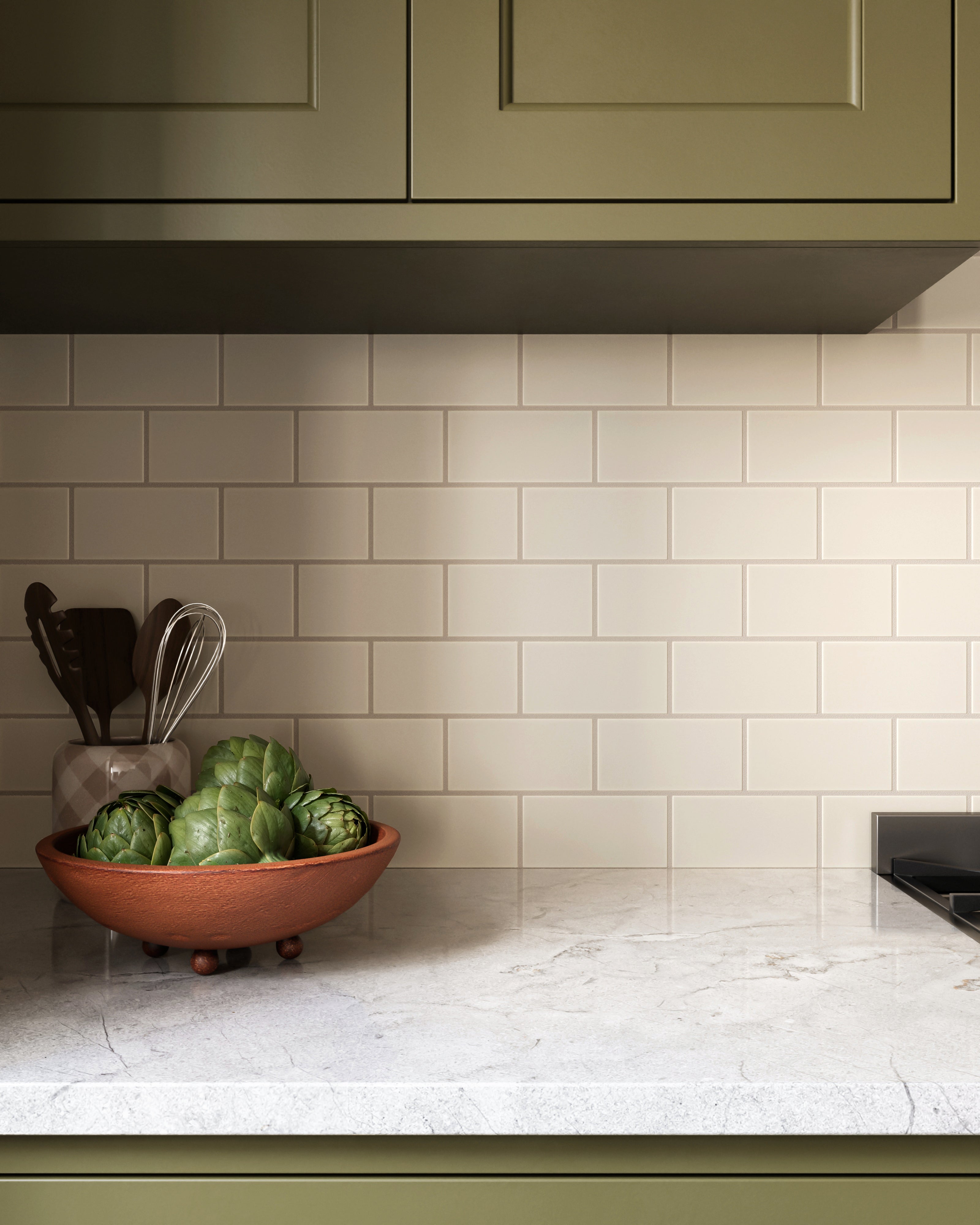 3x6 Original Ceramic Tile in Sand Dune Matte