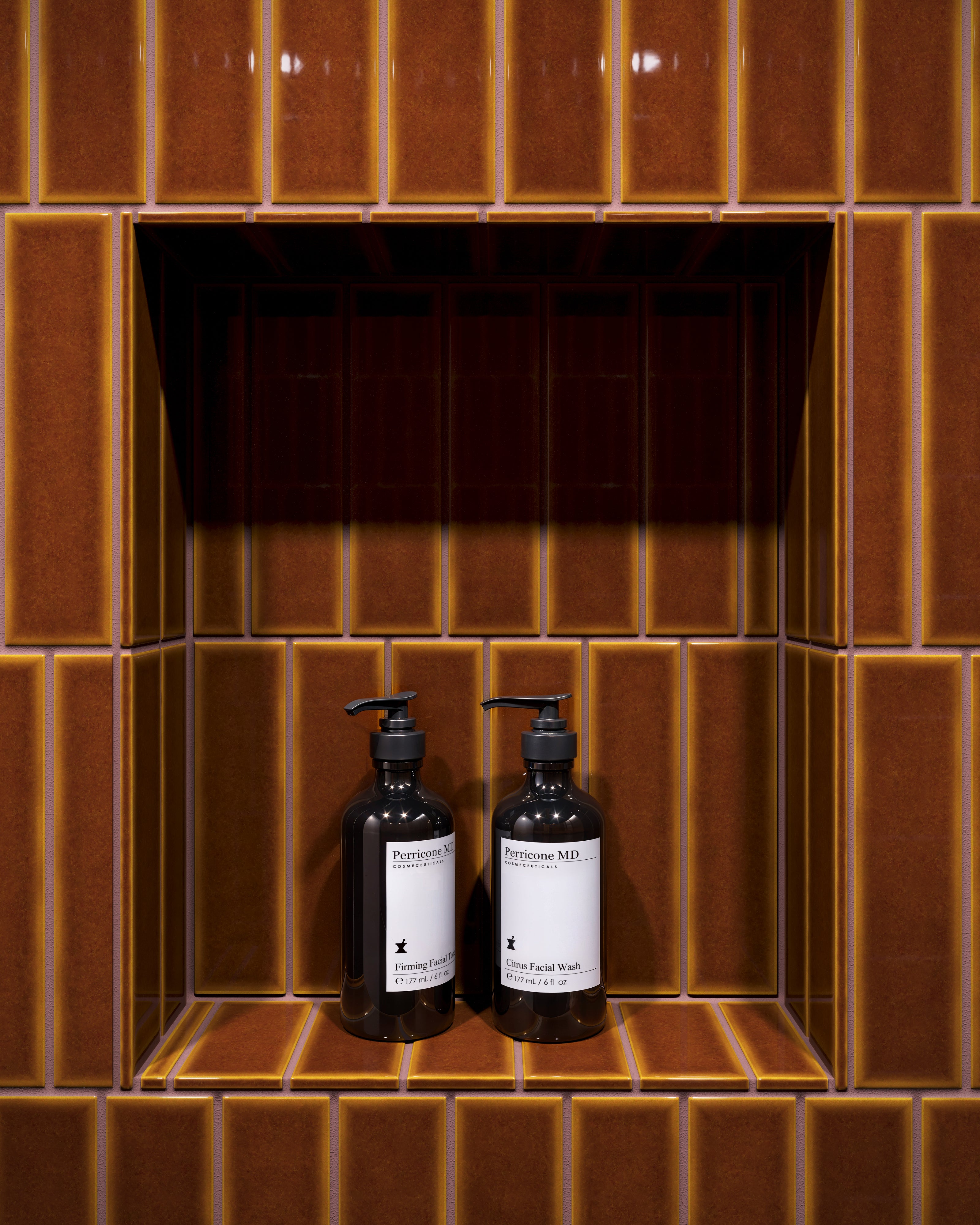 2x8 Original Ceramic Tile in Amber
