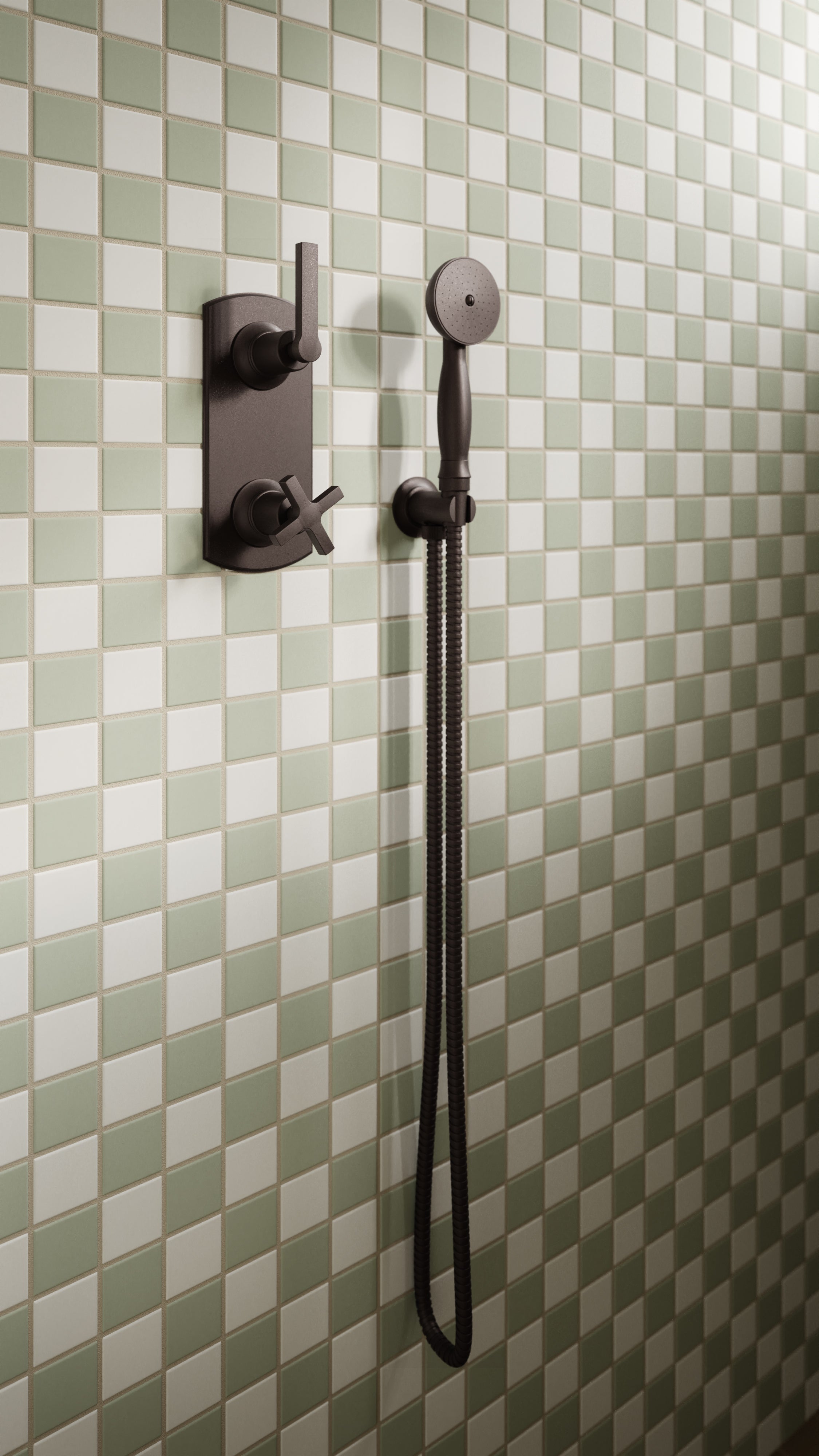 Shower 3" Traditional Hand Shower in Architectural Copper