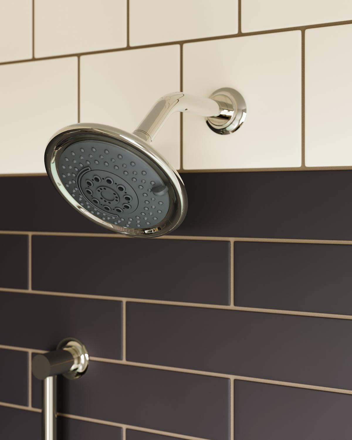 Emerson Pressure Balance Shower - Lever Handle in Polished Nickel