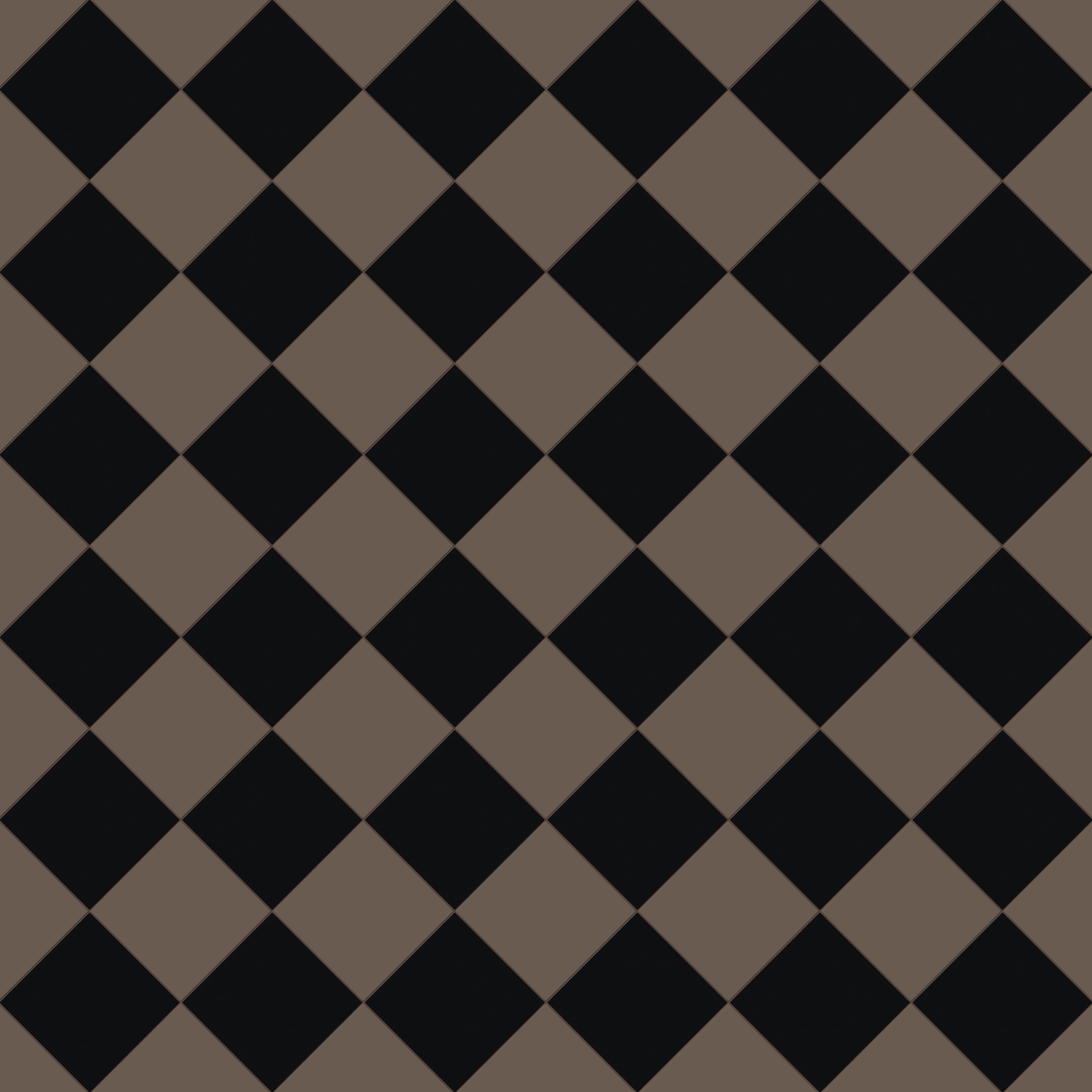 12x12 Natural Press Ceramic Tile in Otter and Bone Black Matte