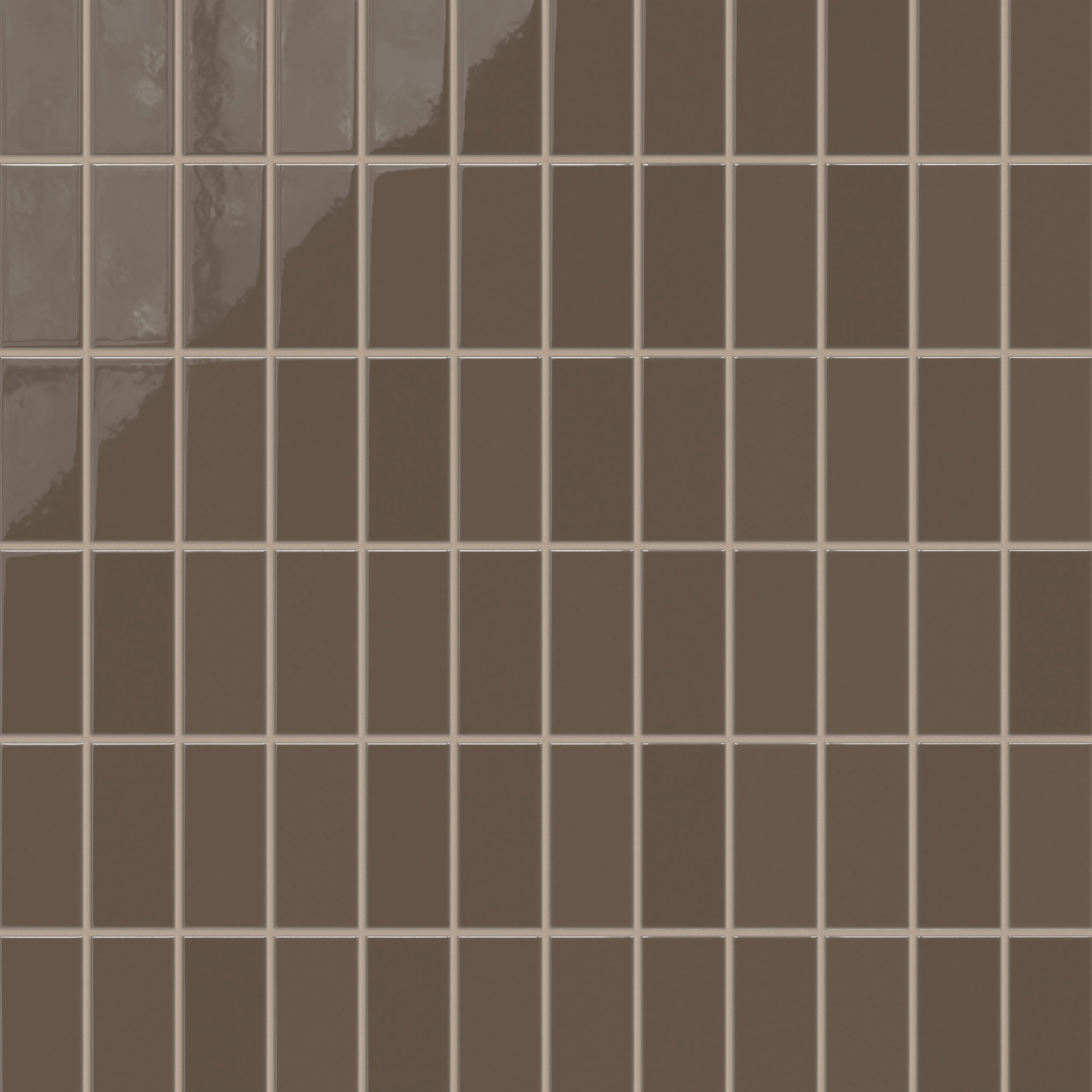 3x6 Natural Press Ceramic Tile in Otter Gloss