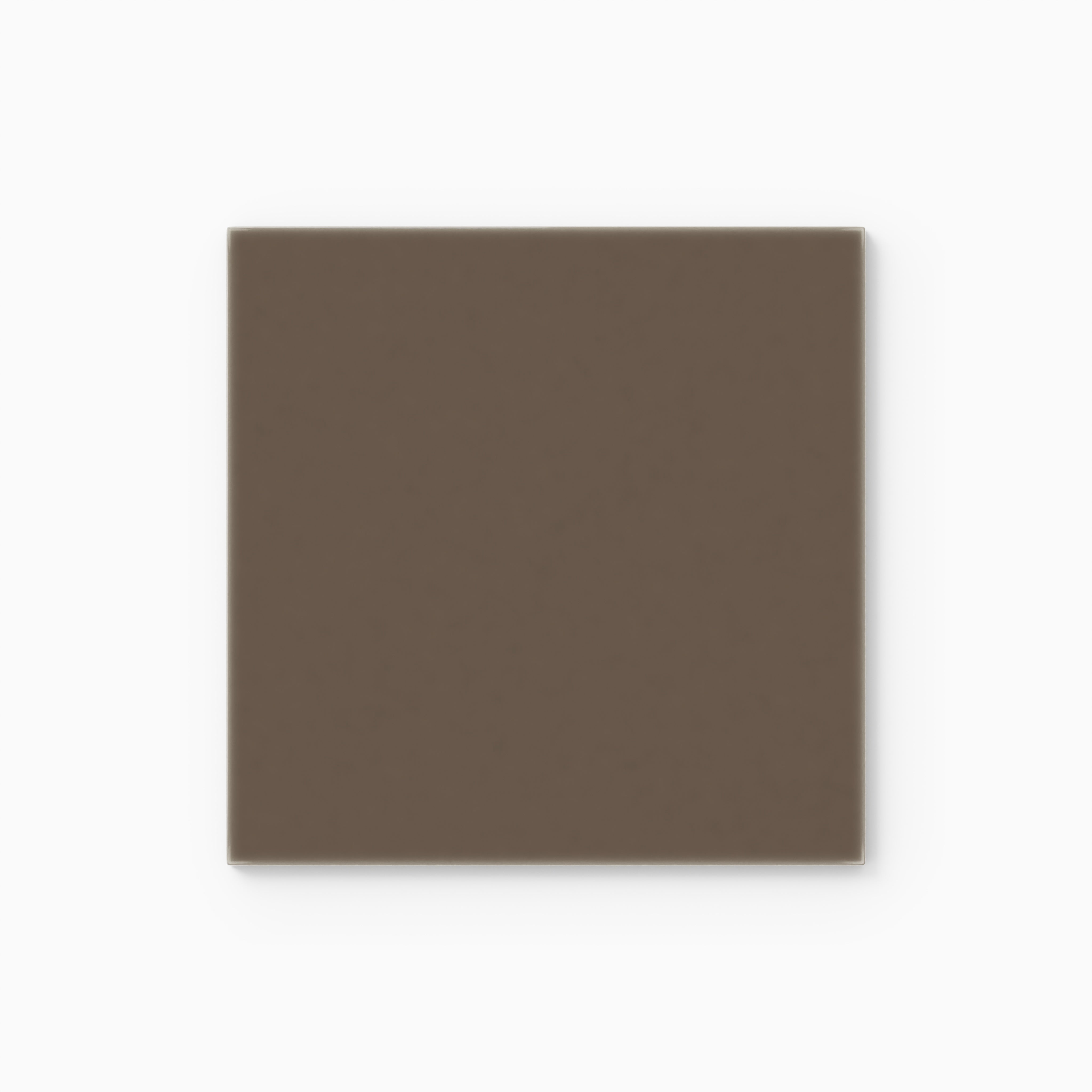 6x6 Natural Press Ceramic Tile in Otter Gloss
