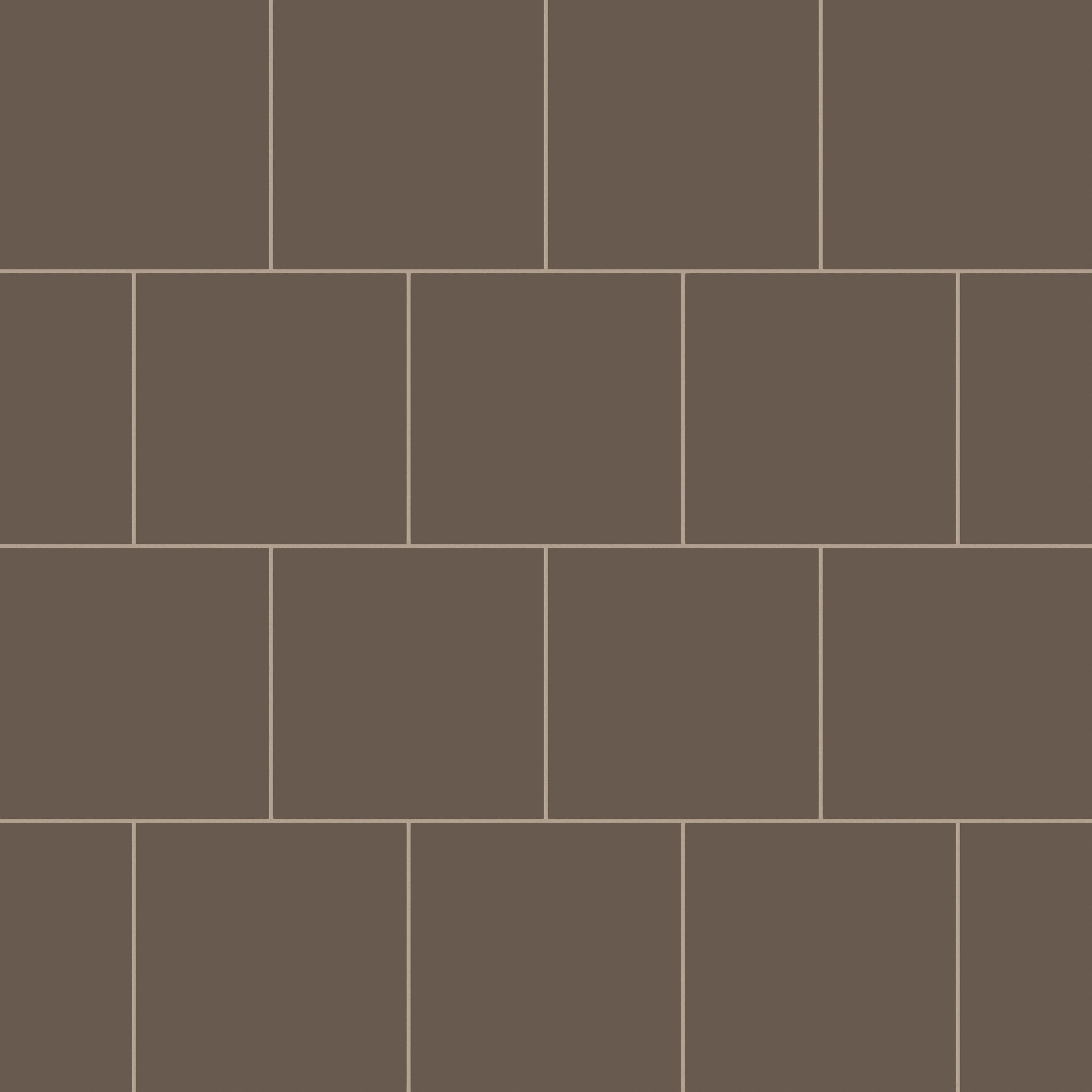 12x12 Natural Press Ceramic Tile in Otter Matte