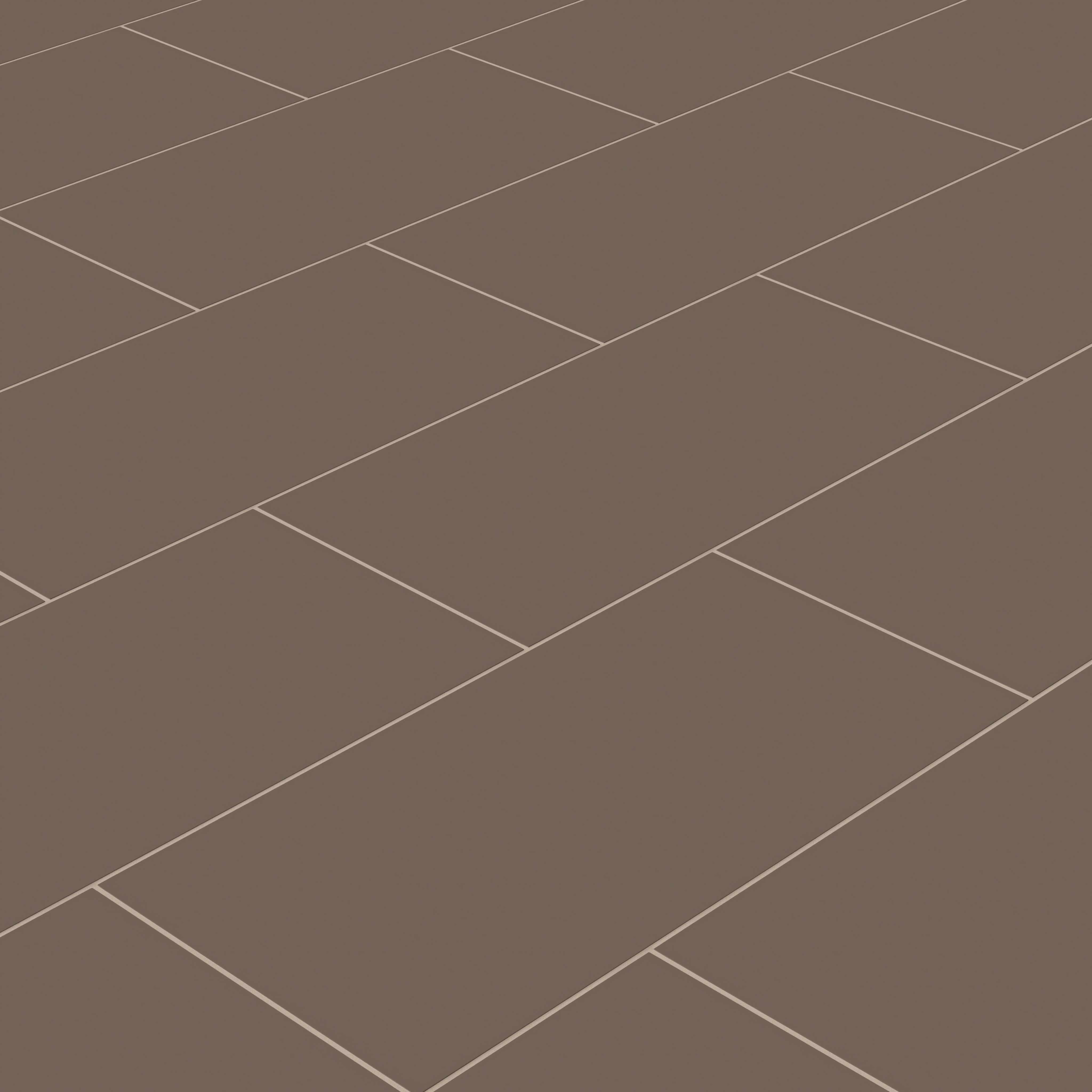 12x24 Natural Press Ceramic Tile in Otter Matte