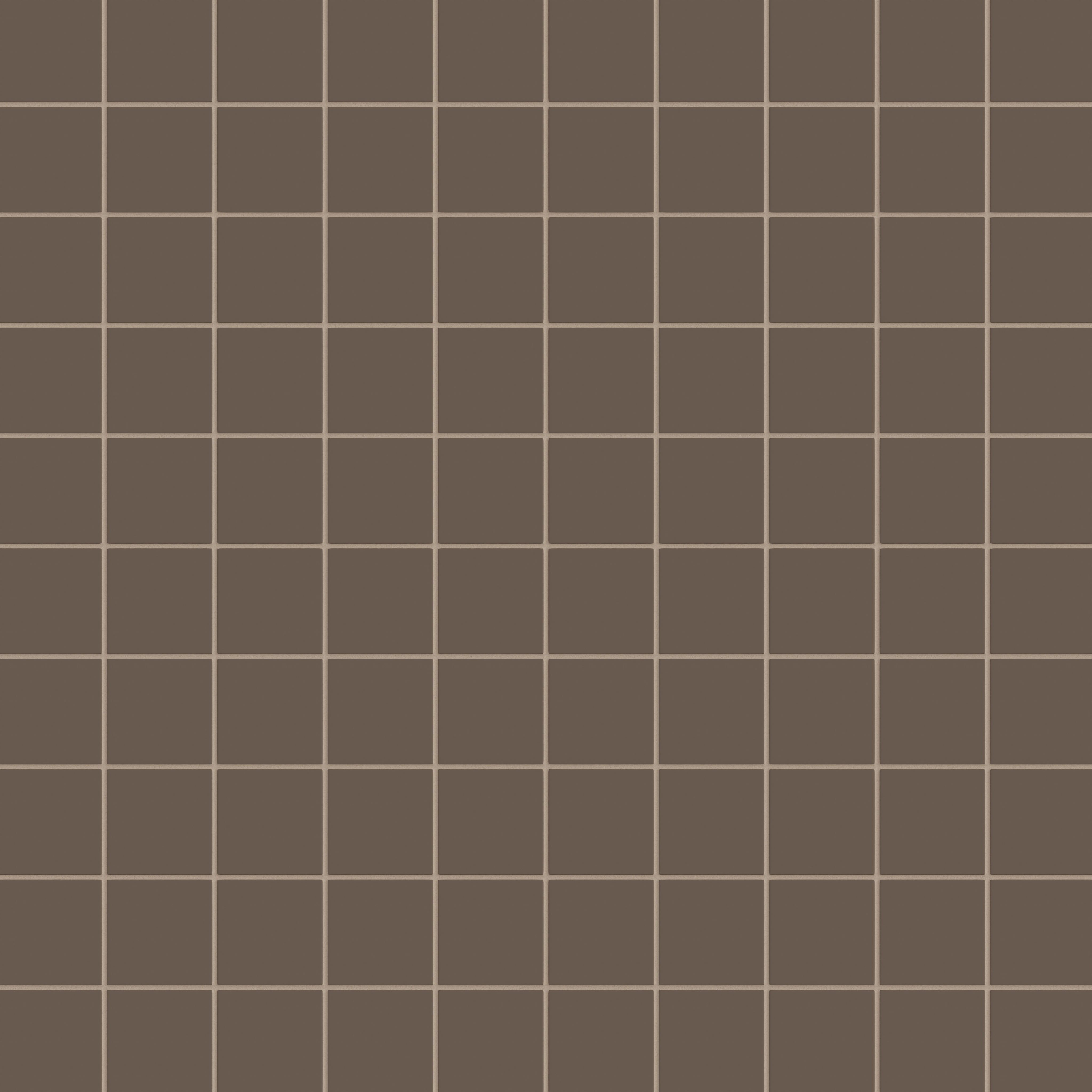 3x3 Straight Set Sheeted Natural Press Ceramic Mosaic Tile in Otter Matte