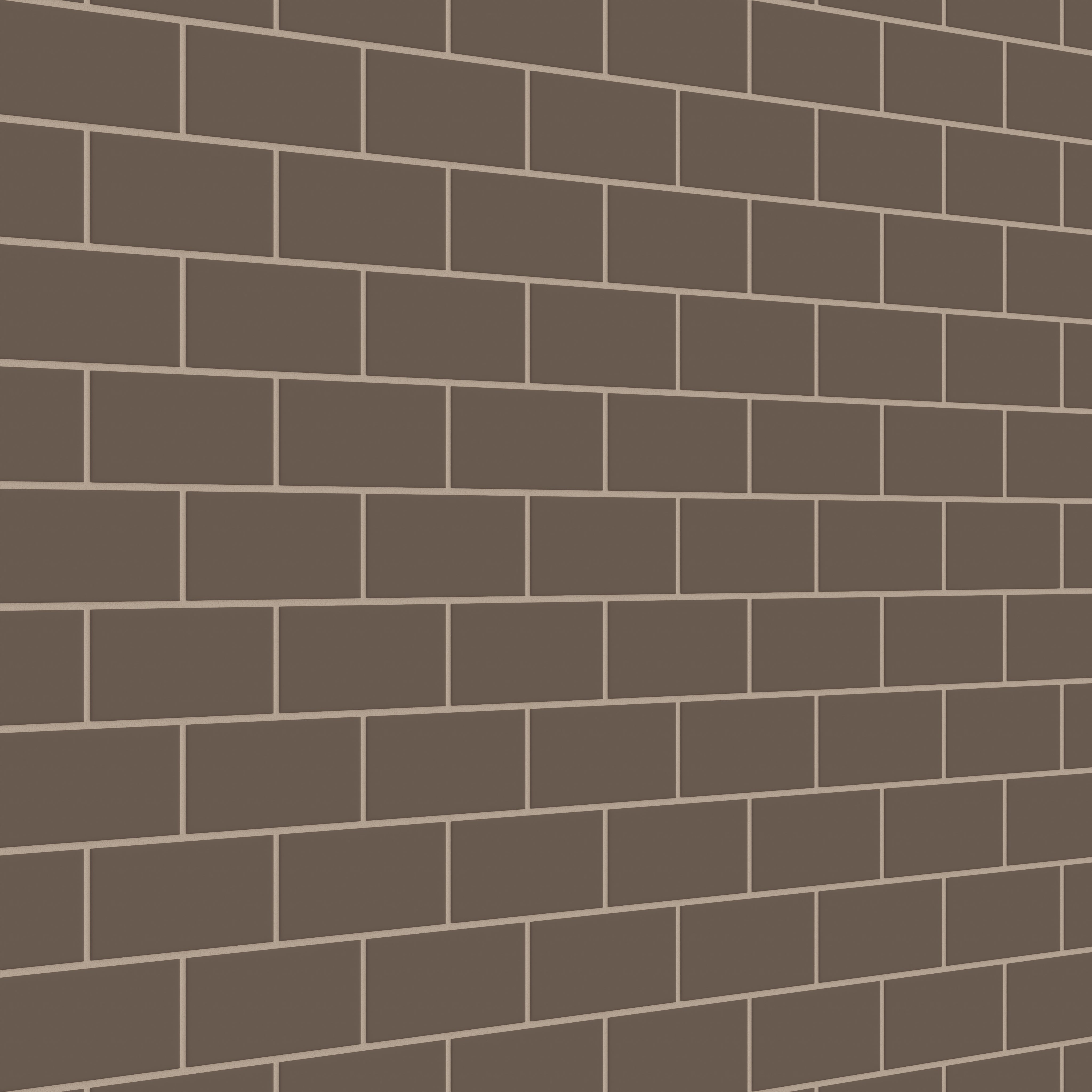 3x6 Natural Press Ceramic Tile in Otter Matte