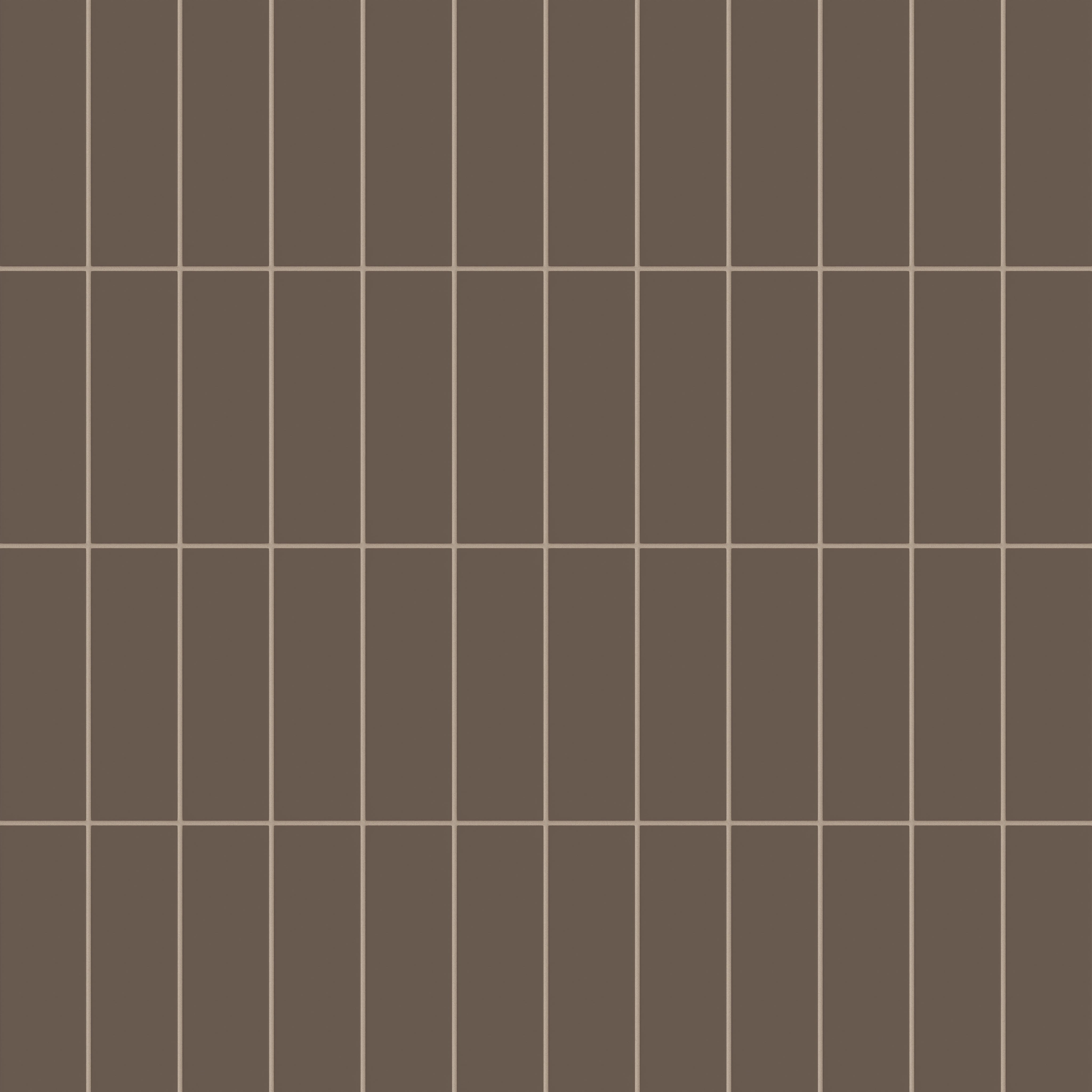 3x9 Natural Press Ceramic Tile in Otter Matte