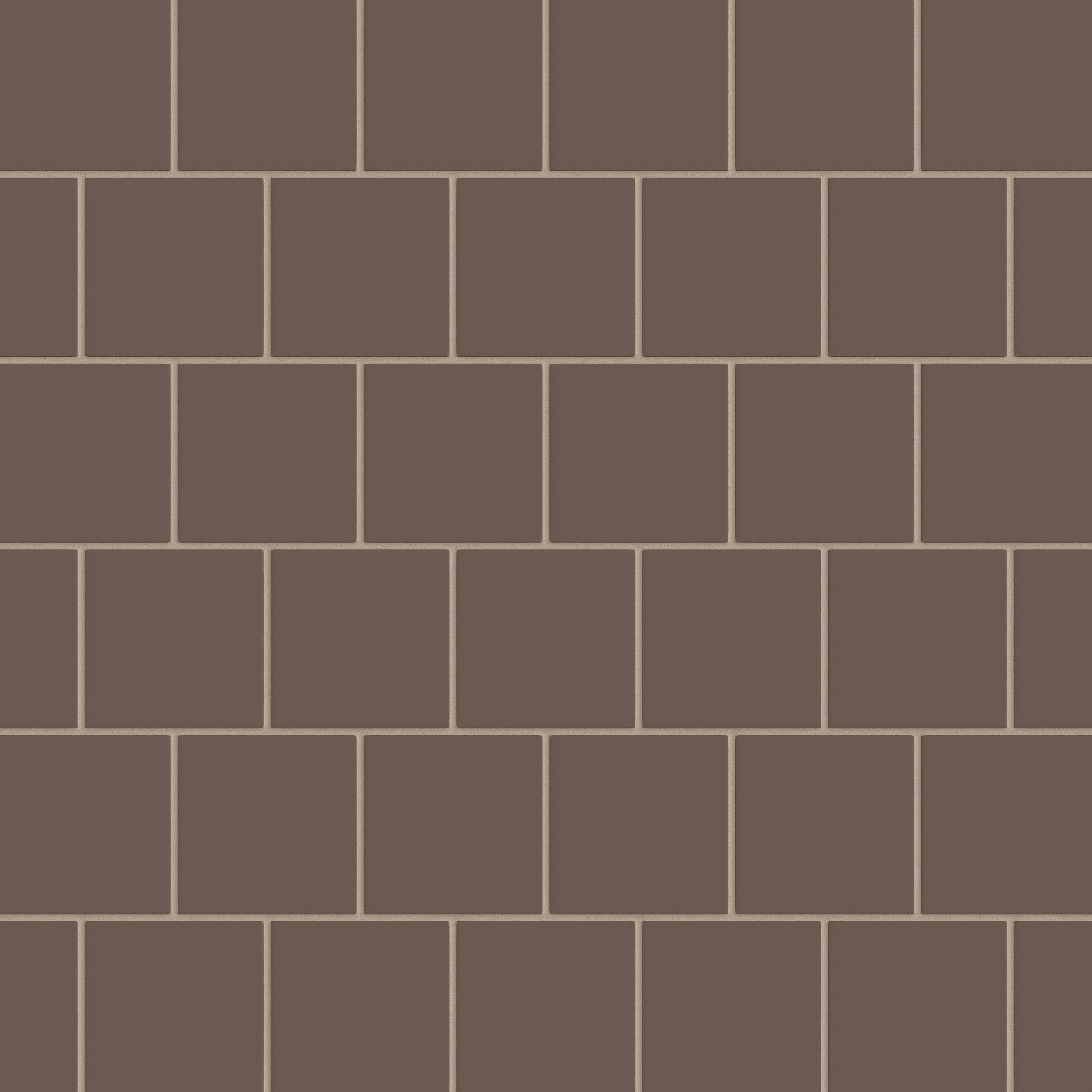 4x4 Natural Press Ceramic Tile in Otter Matte