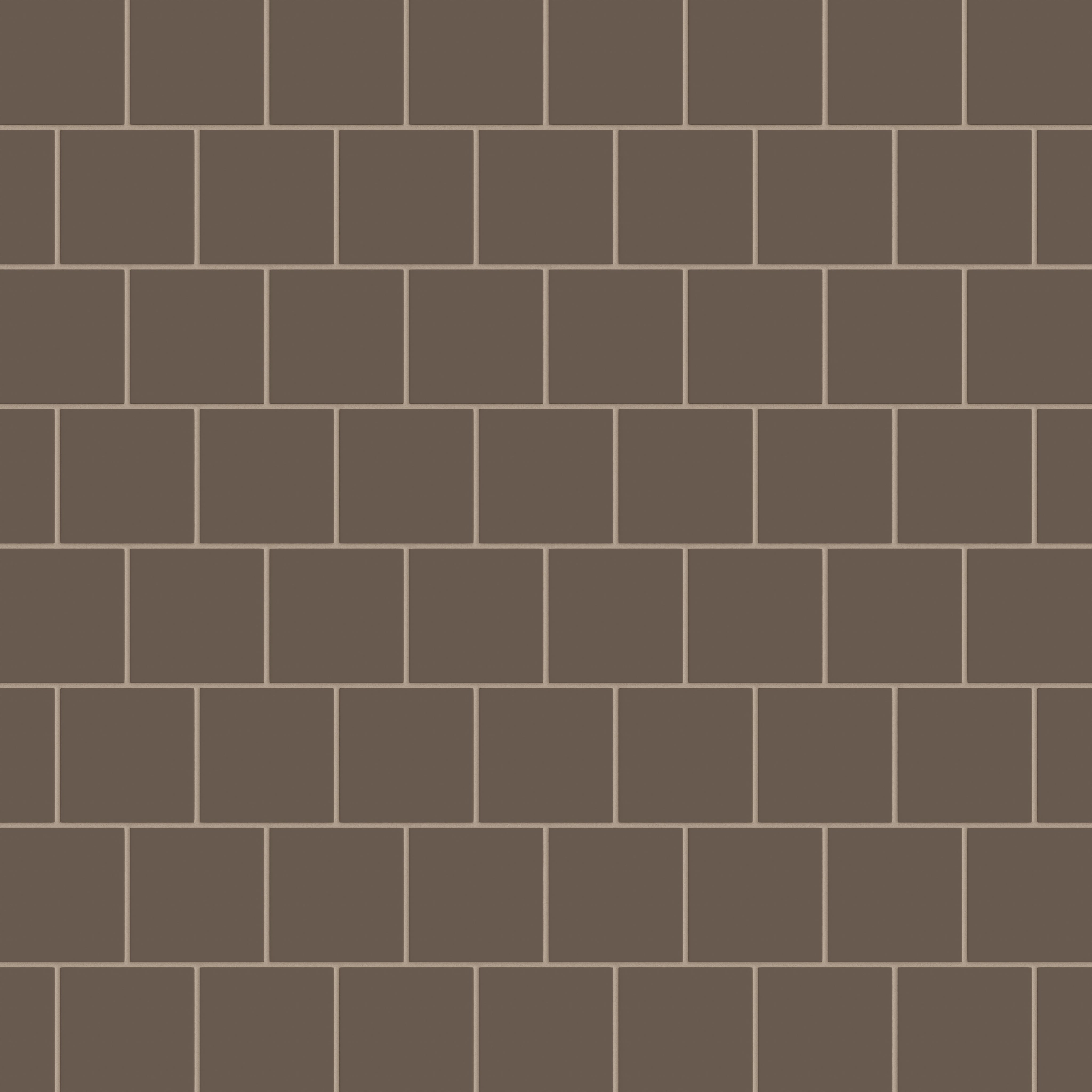 4x4 Natural Press Ceramic Tile in Otter Matte