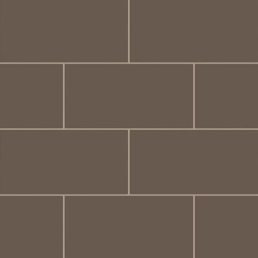 6x12 Natural Press Ceramic Tile in Otter Matte