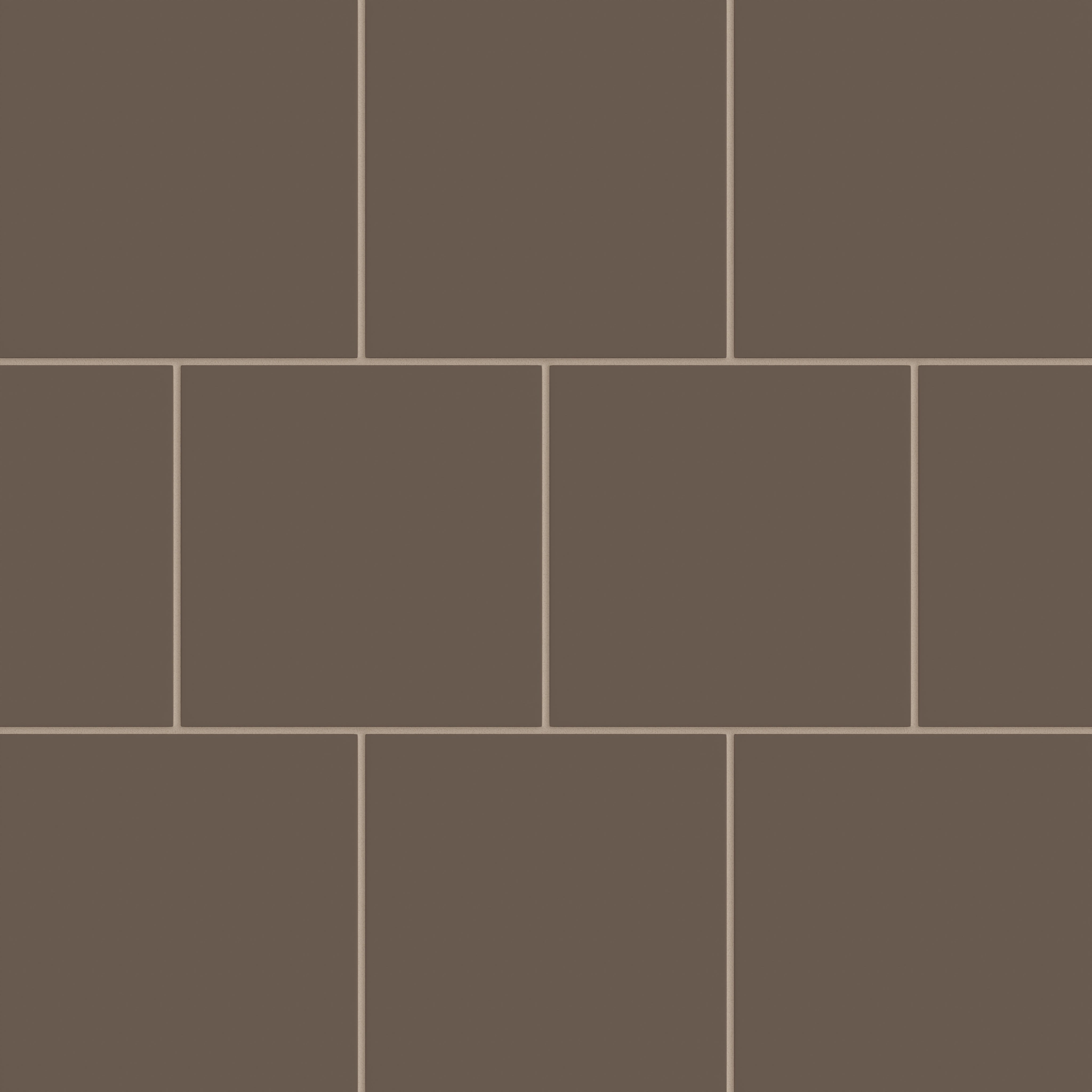 8x8 Natural Press Ceramic Tile in Otter Matte