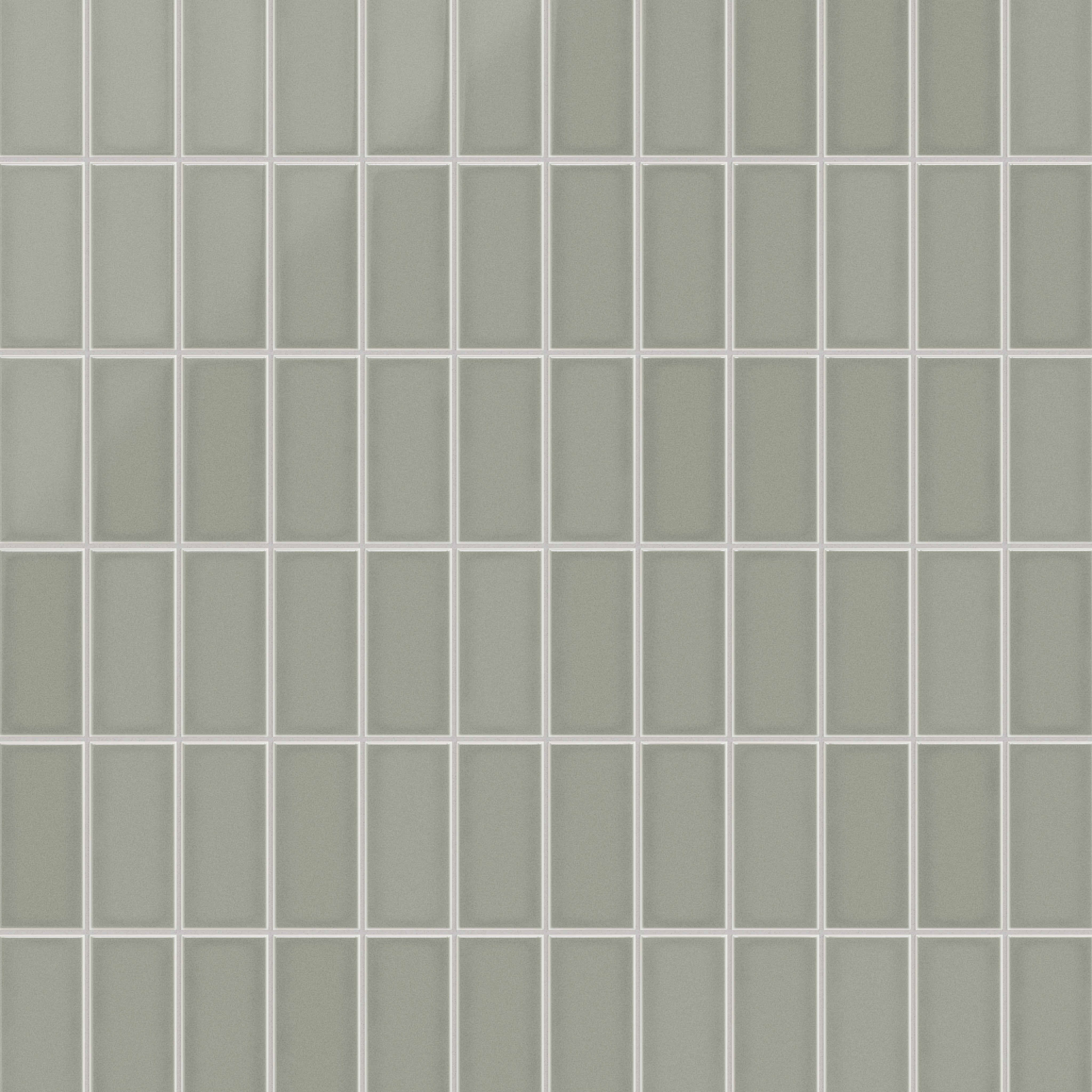 3x6 Original Ceramic Tile in Overcast Gloss