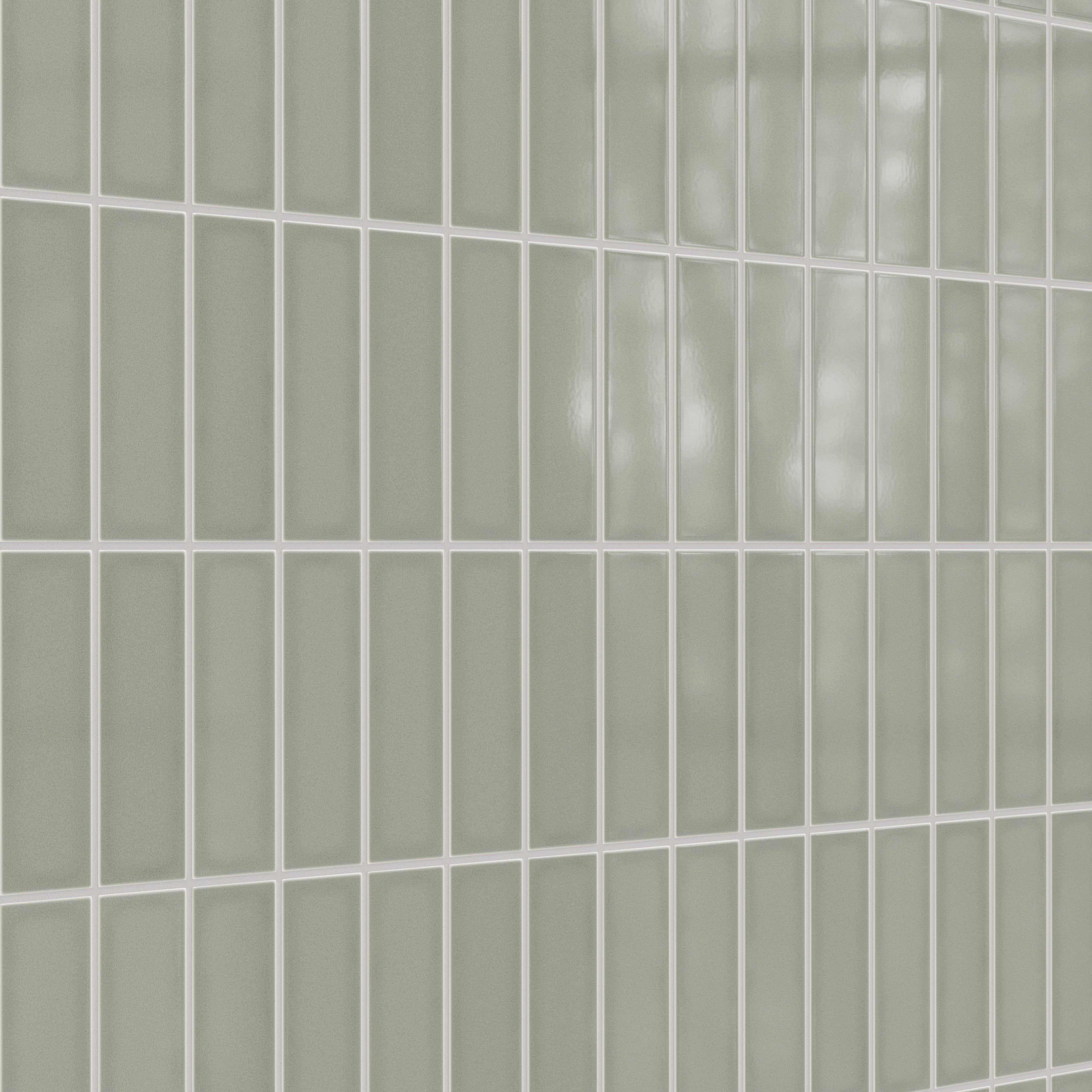 3x9 Original Ceramic Tile in Overcast Gloss
