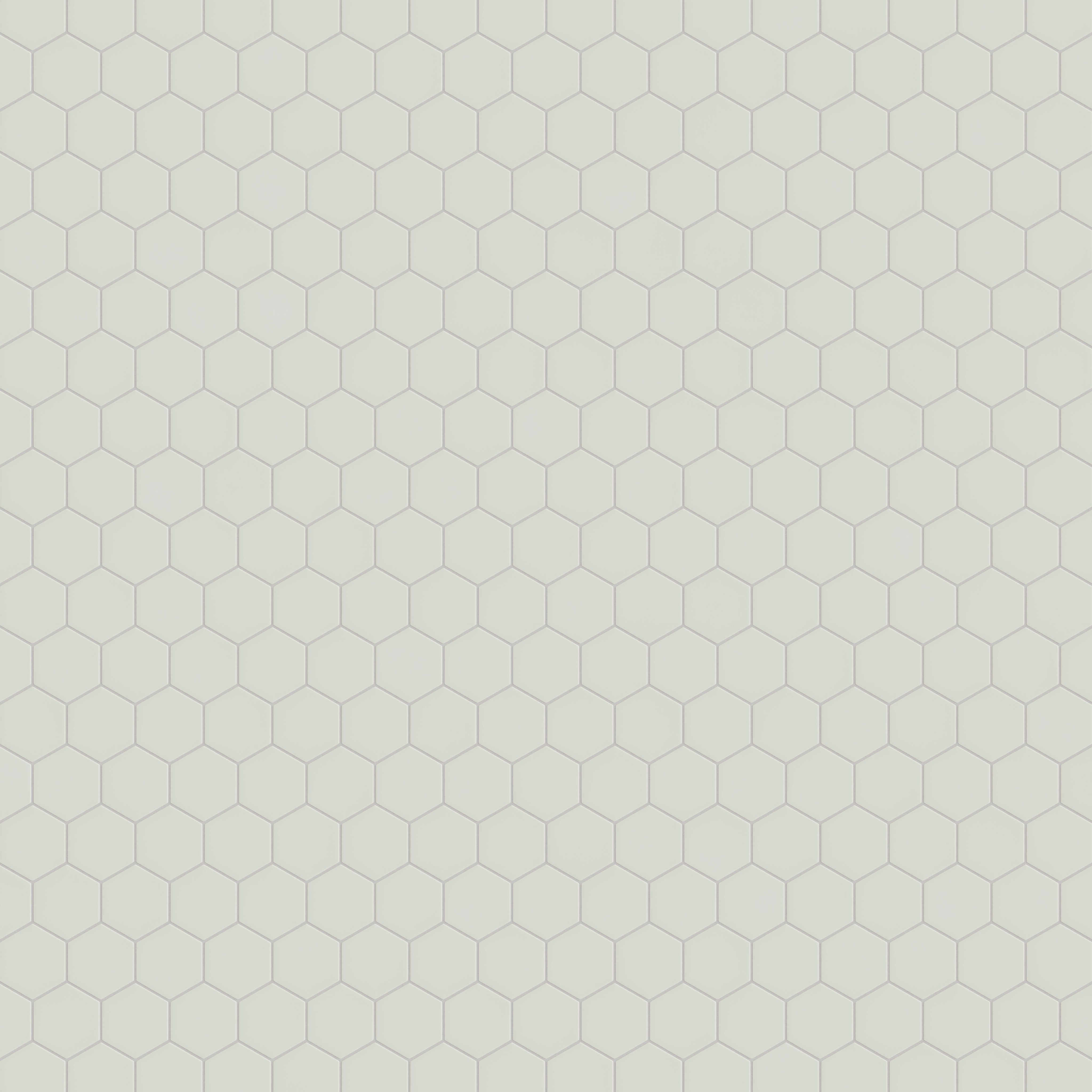 4" Hexagon Original Ceramic Tile in Overcast Matte