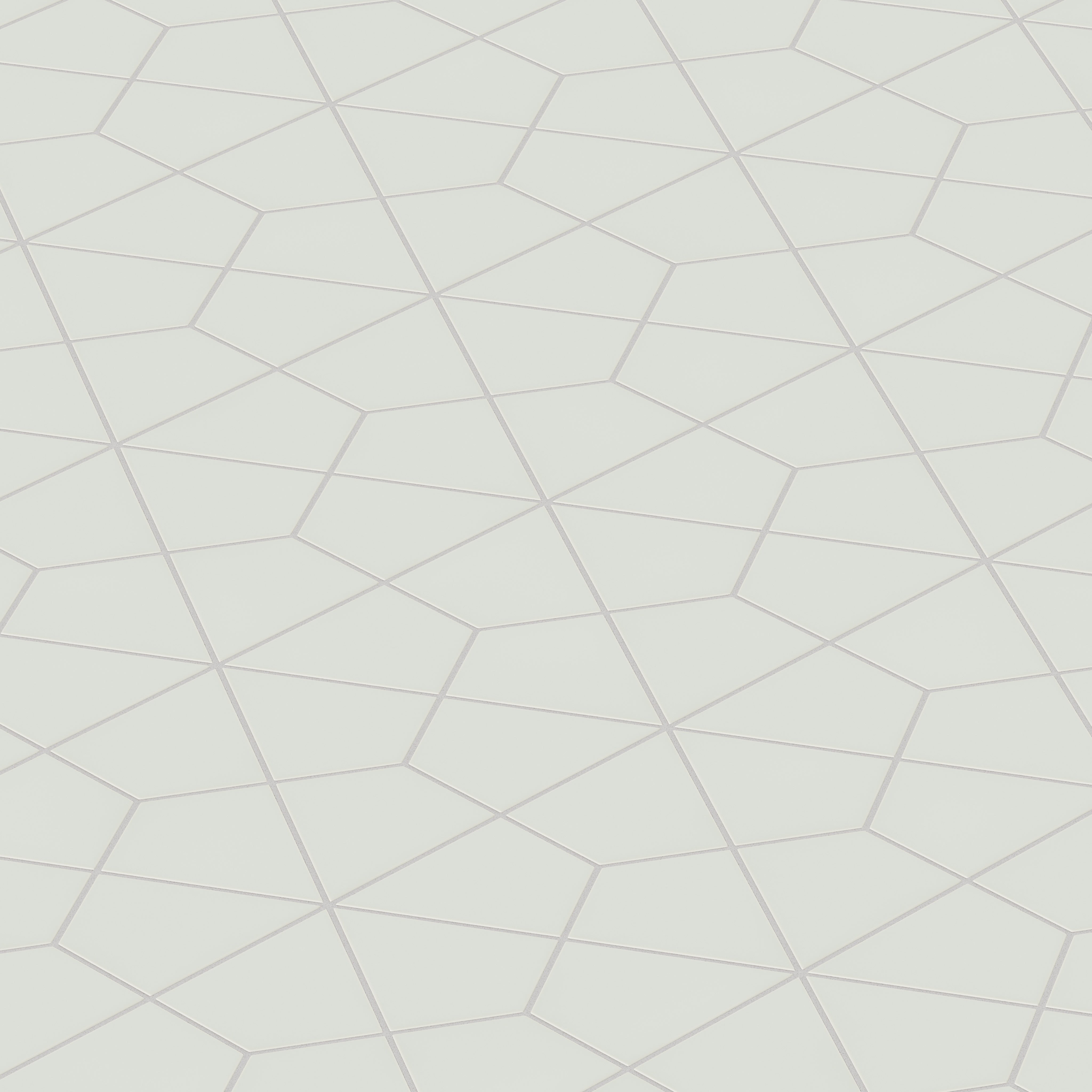 Hexite Original Ceramic Tile in Overcast Matte