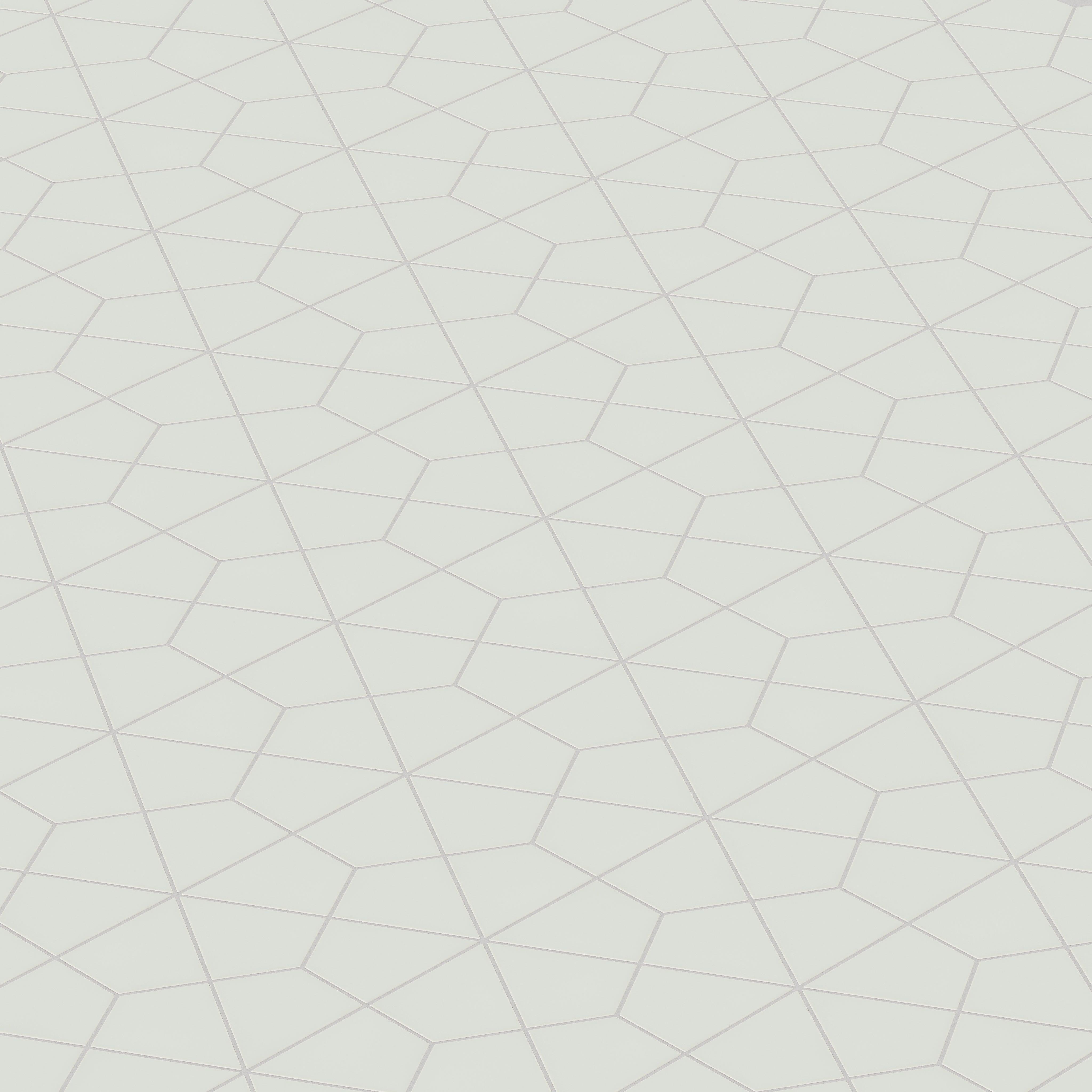 Hexite Original Ceramic Tile in Overcast Matte