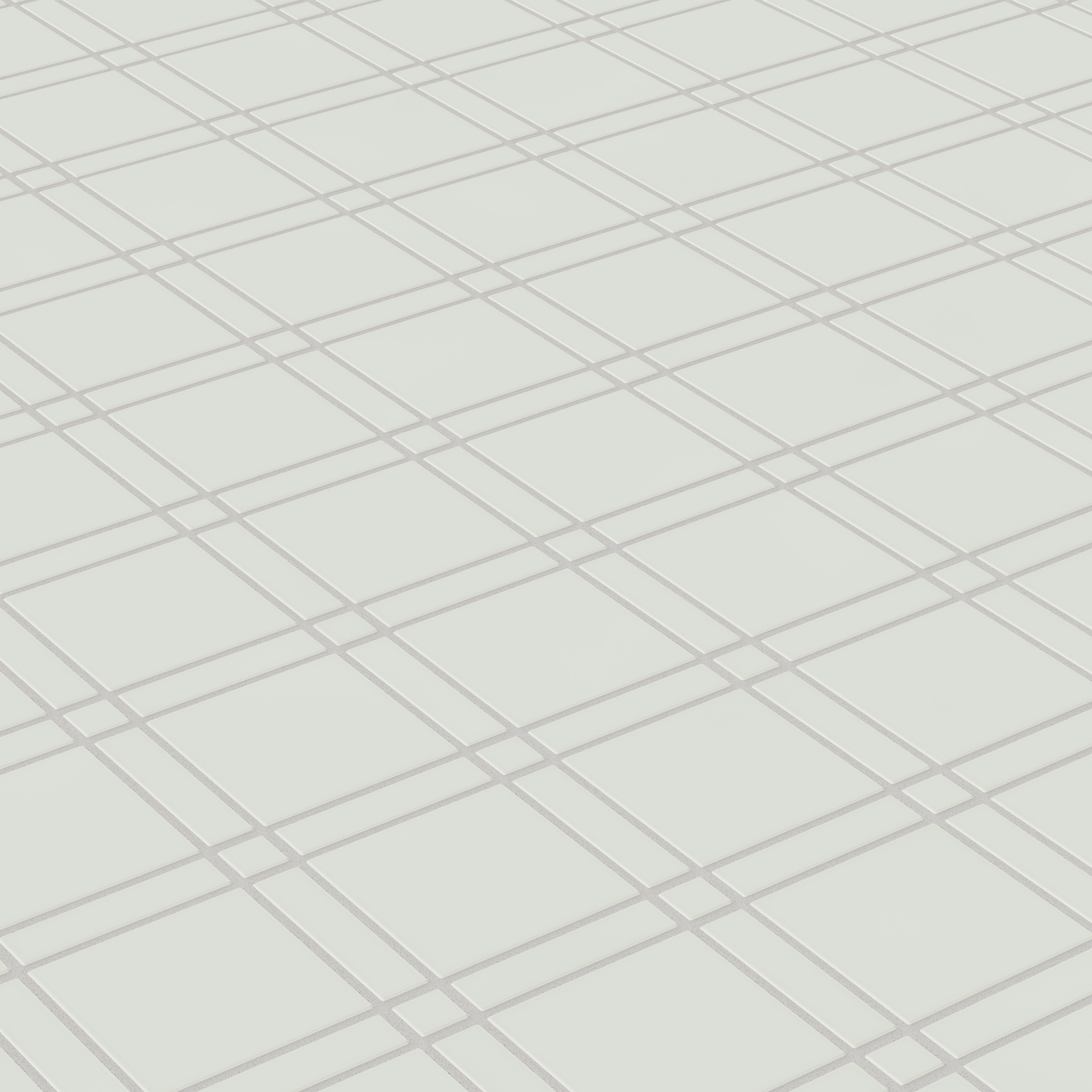 Lattice Sheeted Original Ceramic Tile in Overcast Matte