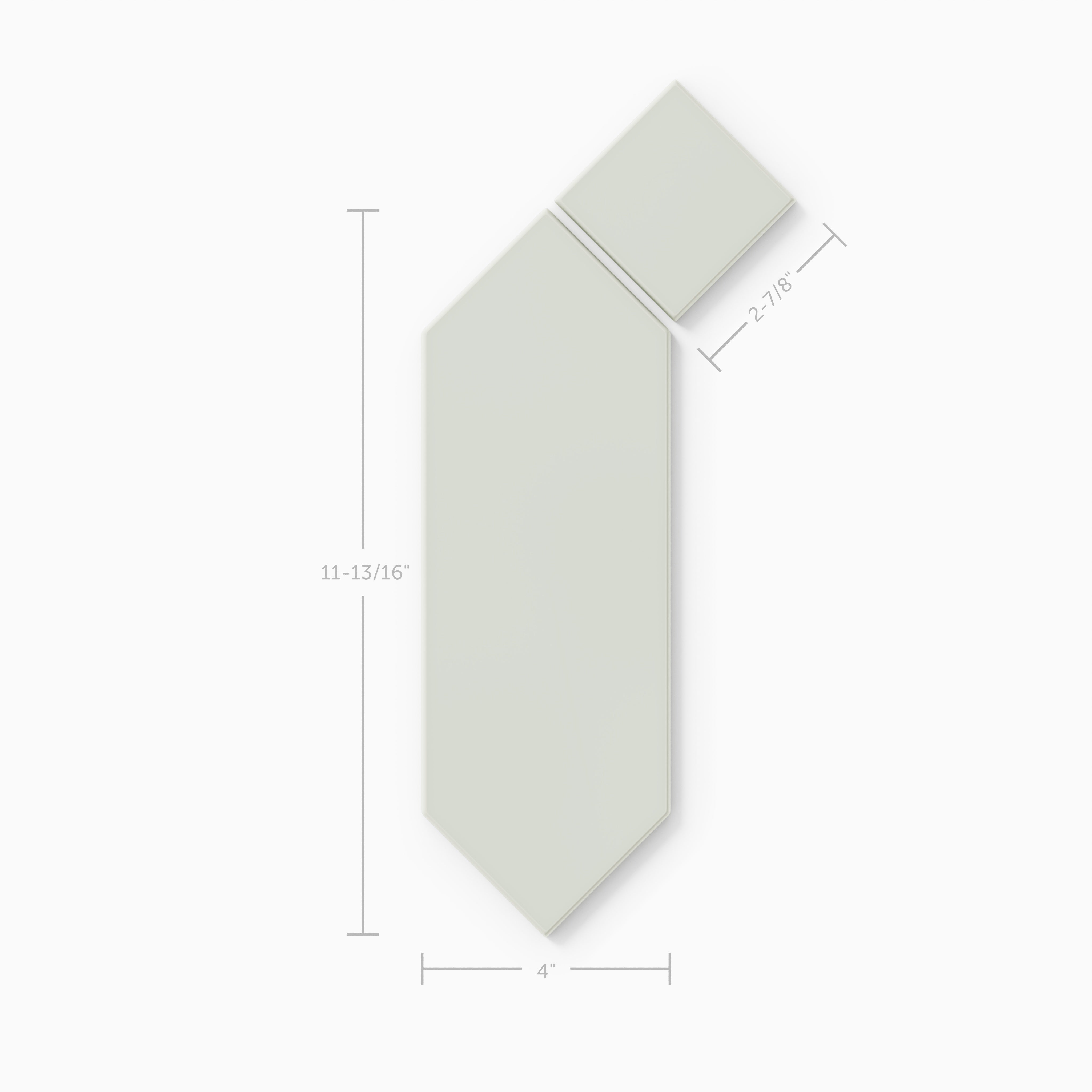 Mission Original Ceramic Tile in Overcast Matte